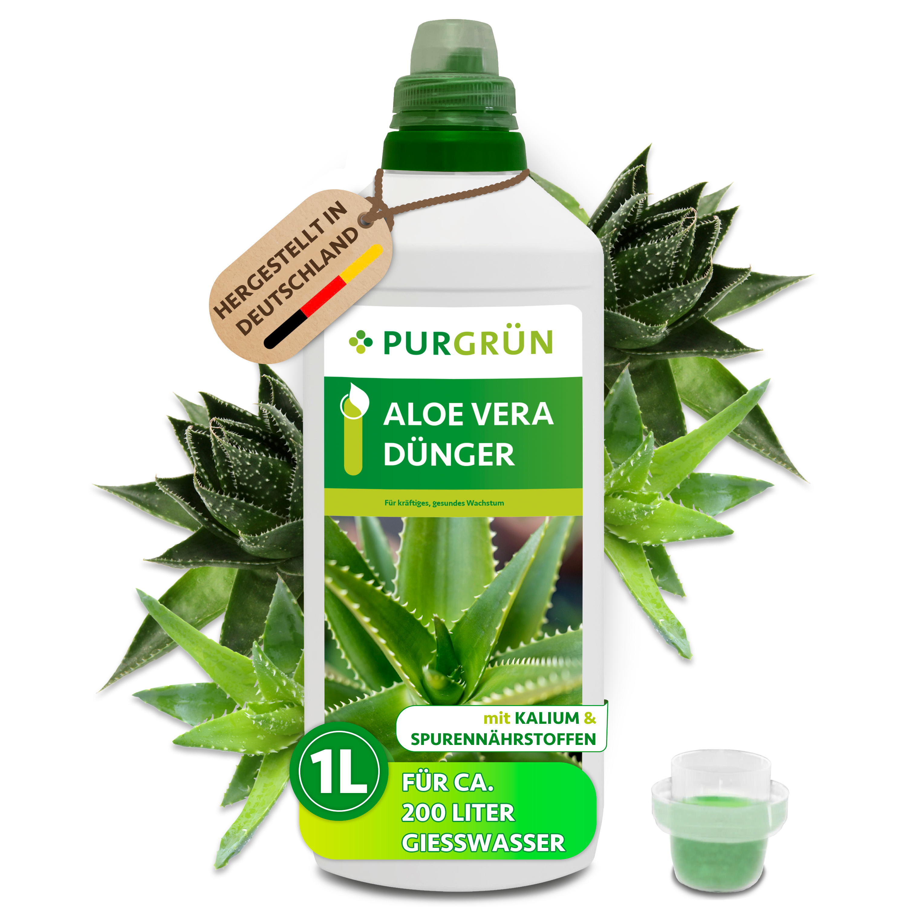 Purgrün Aloe-Vera-Dünger 1 Liter