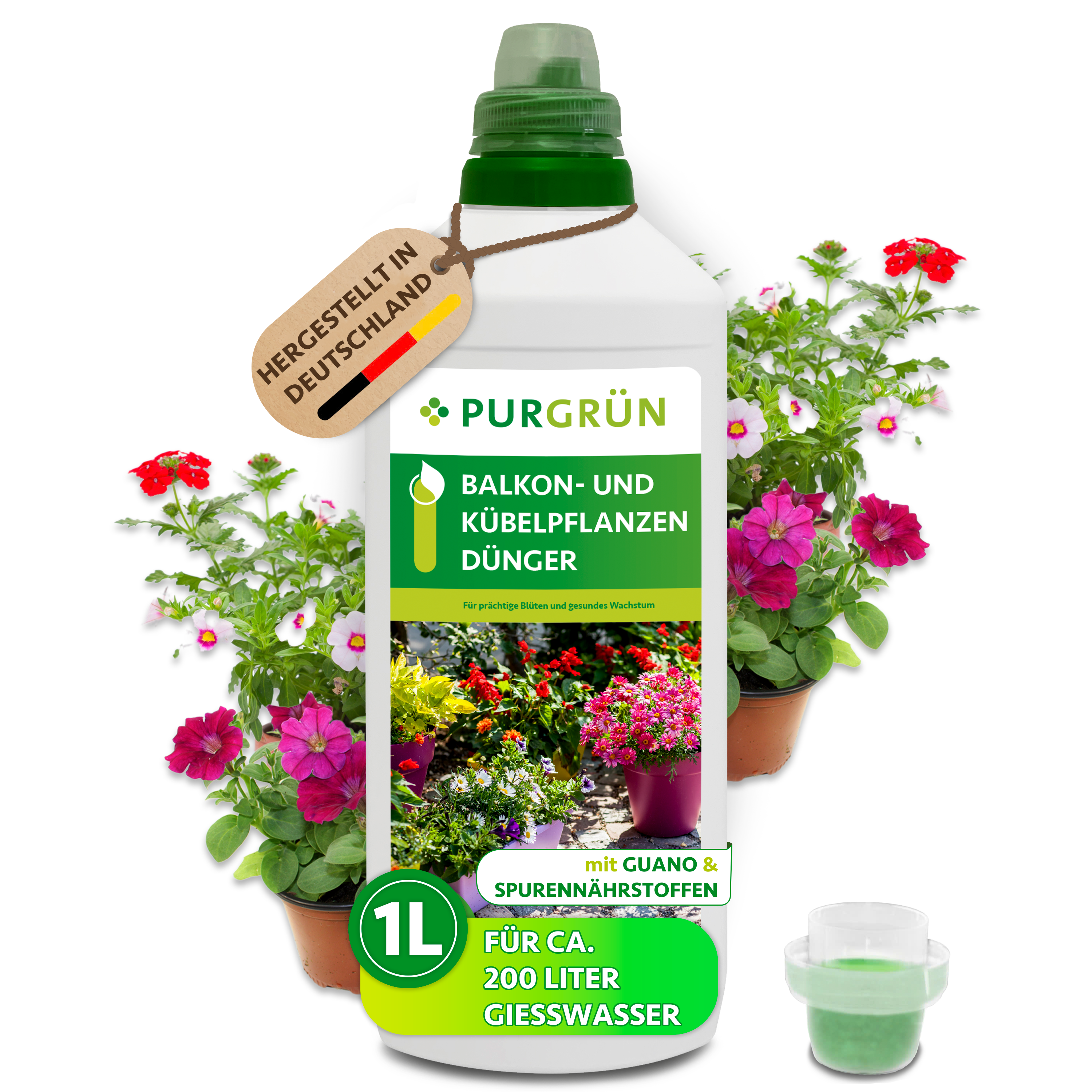 Purgrün Kübelpflanzendünger 1 Liter