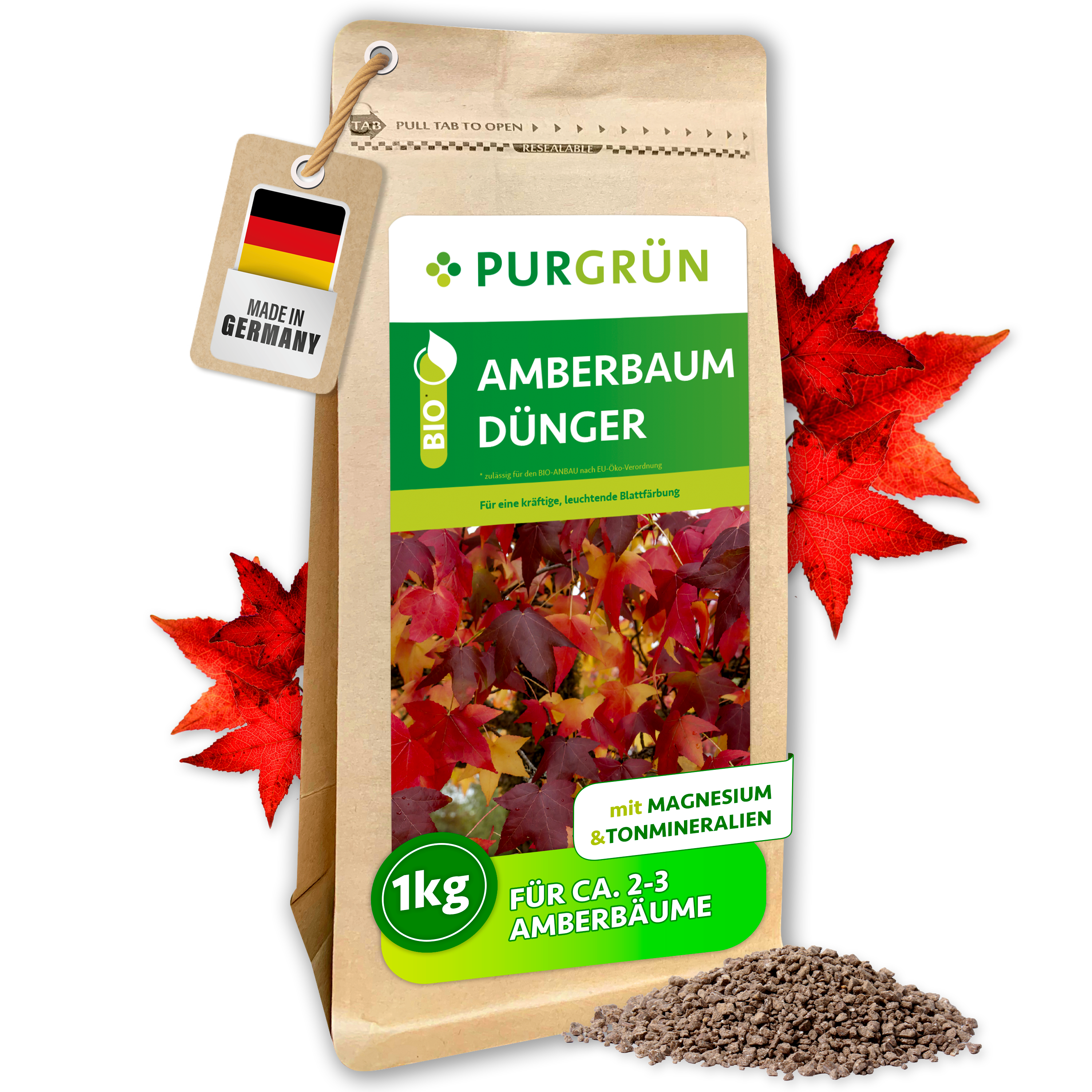 Purgrn Bio-Amberbaum-Dnger 1 kg