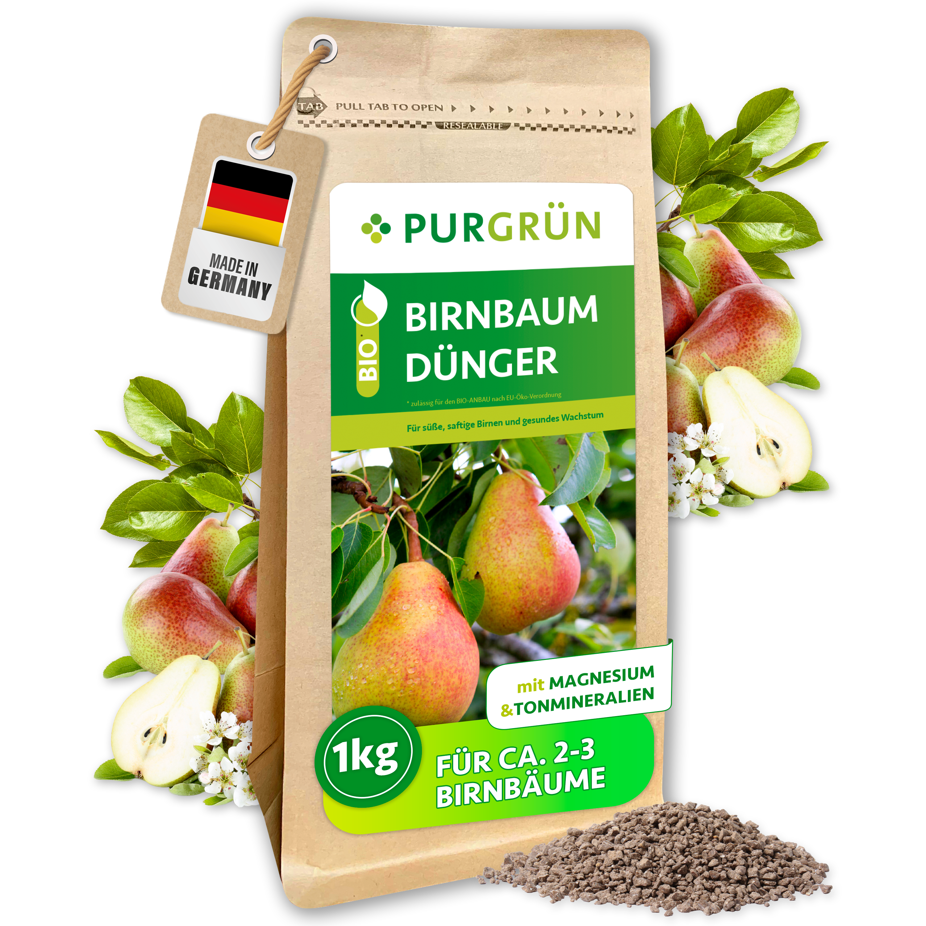 Purgrün Bio-Birnbaum-Dünger 1 kg