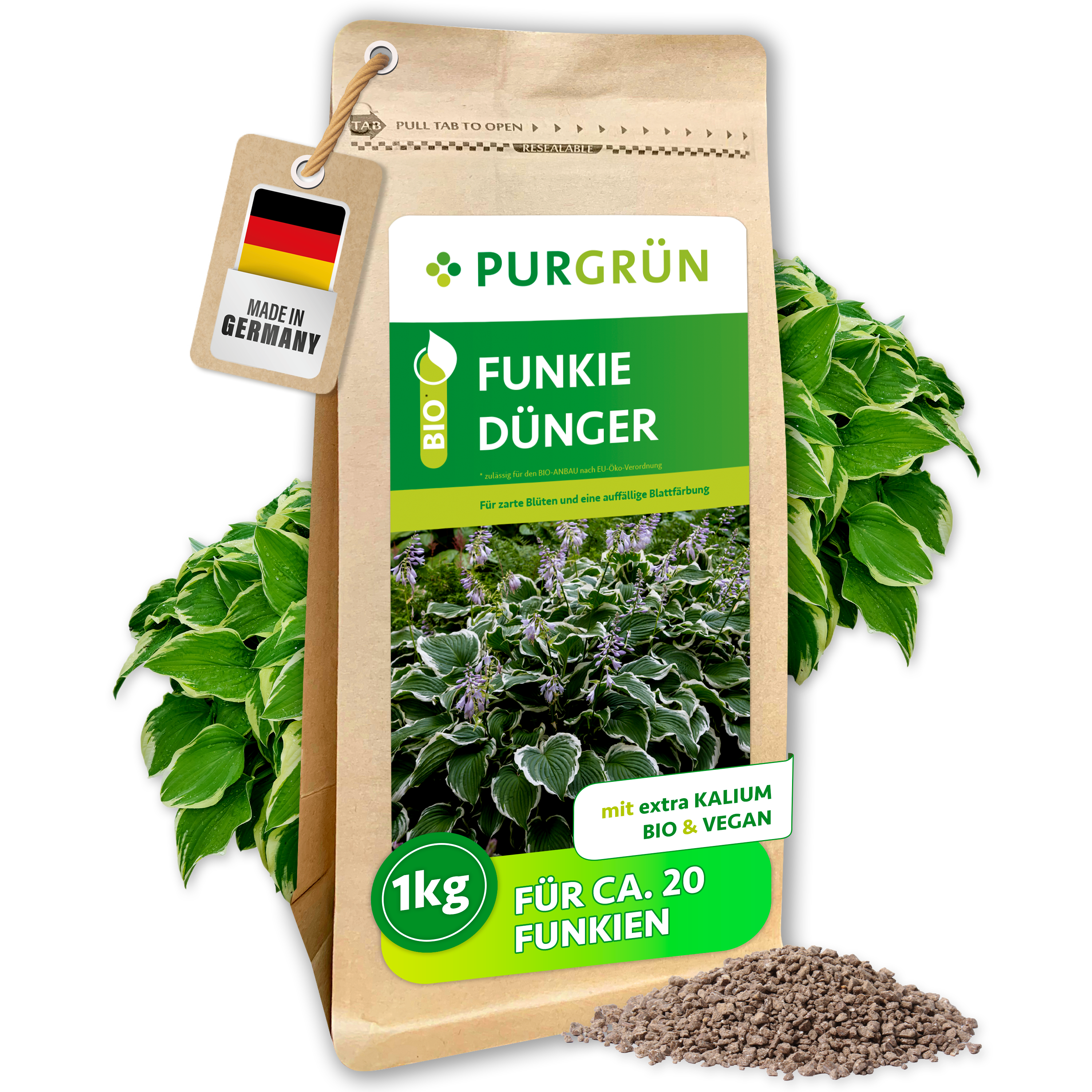 Purgrün Funkie-Dünger 1 kg