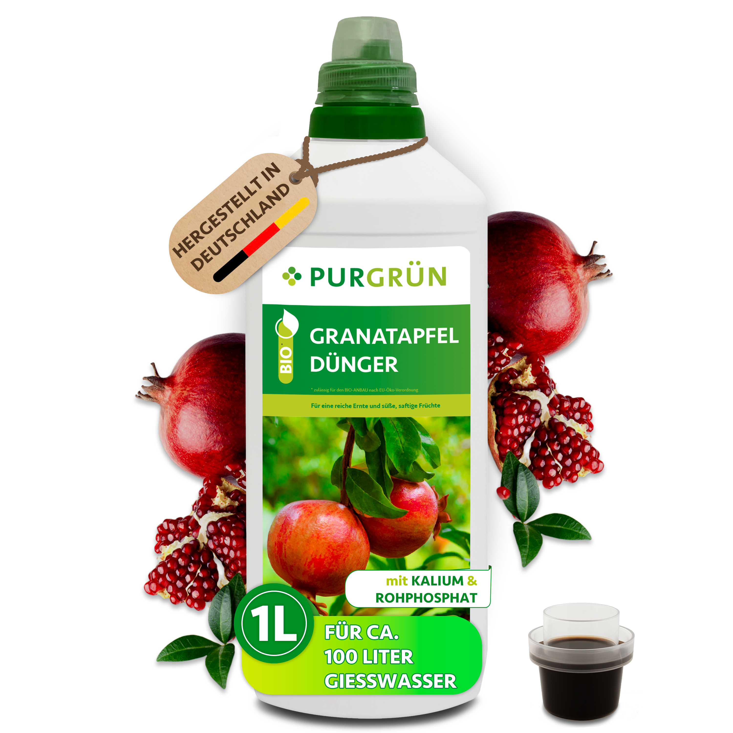 flo dünger erfahrungen Purgrün Bio-Granatapfel-Dünger 1 kg