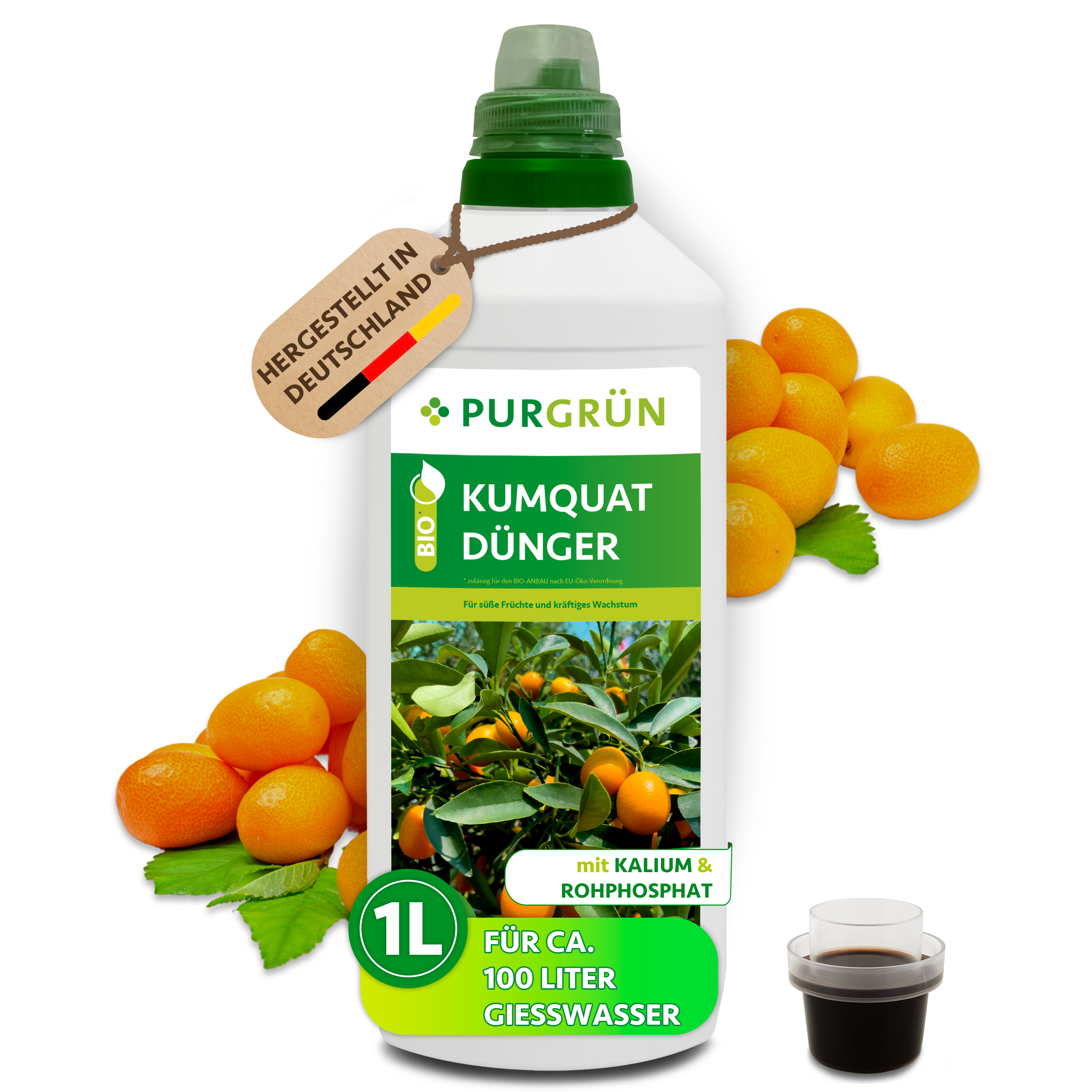 Purgrün Bio-Kumquat-Dünger 1 Liter