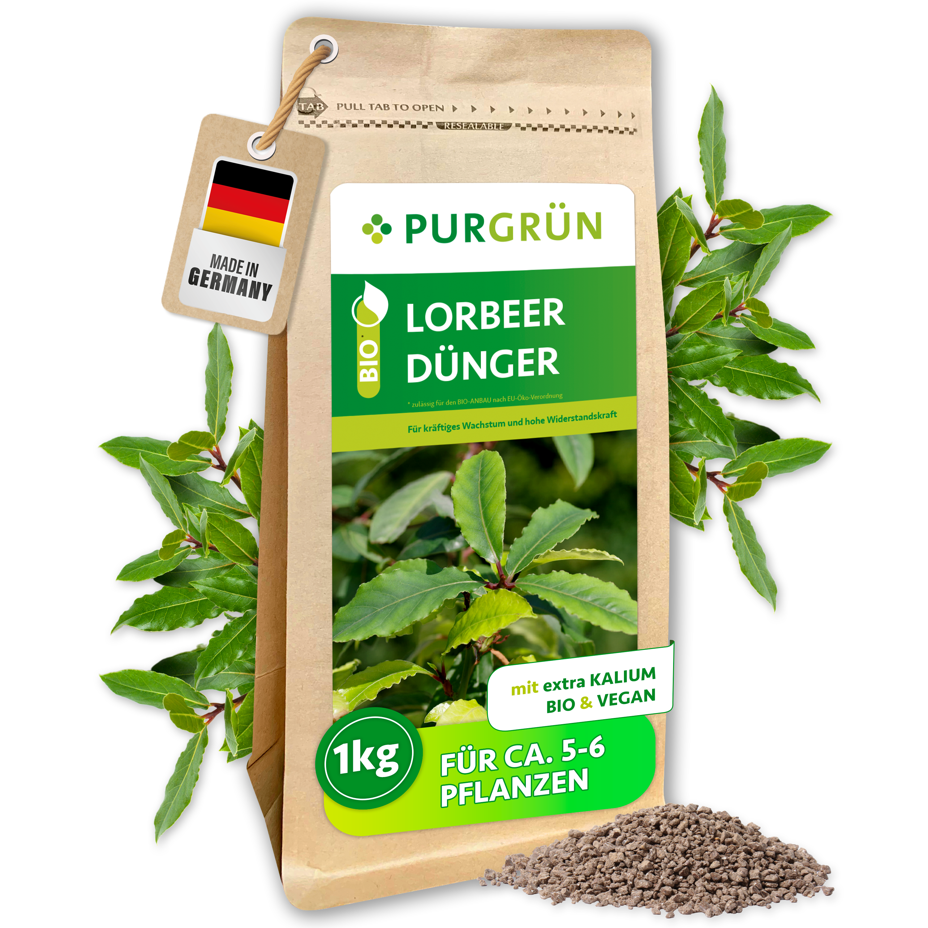 dünger für lorbeer pflanzen Purgrün Lorbeer-Dünger 1 Liter