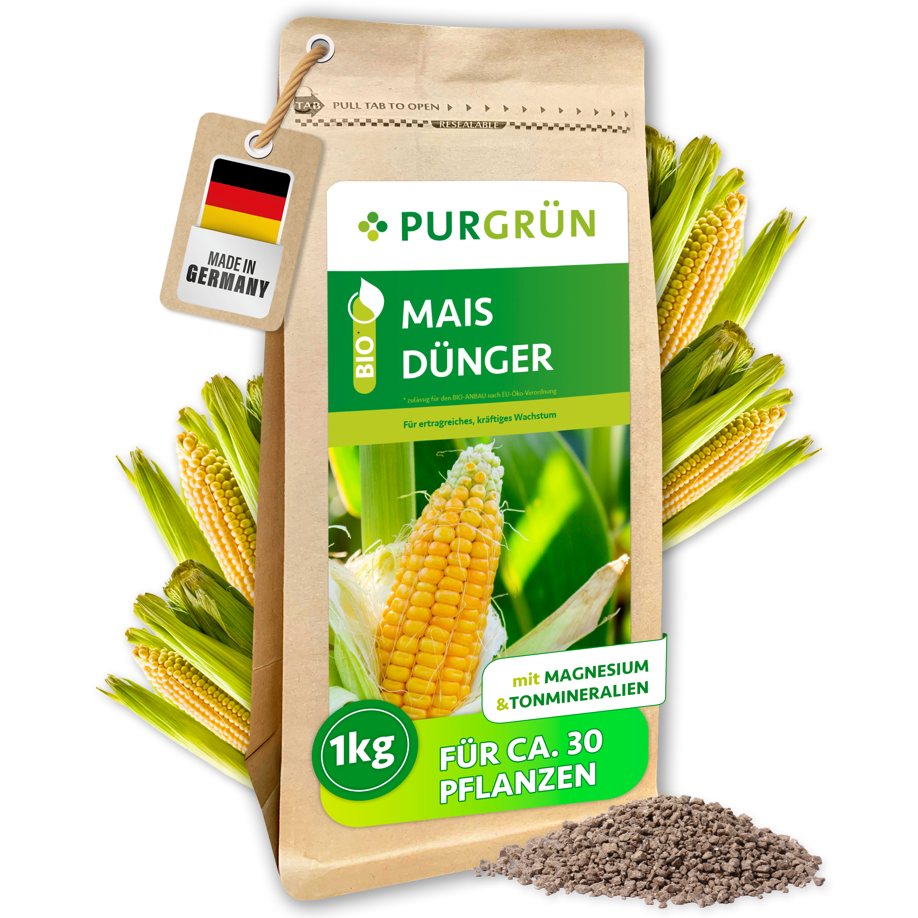 Purgrün Bio-Mais-Dünger 1 kg