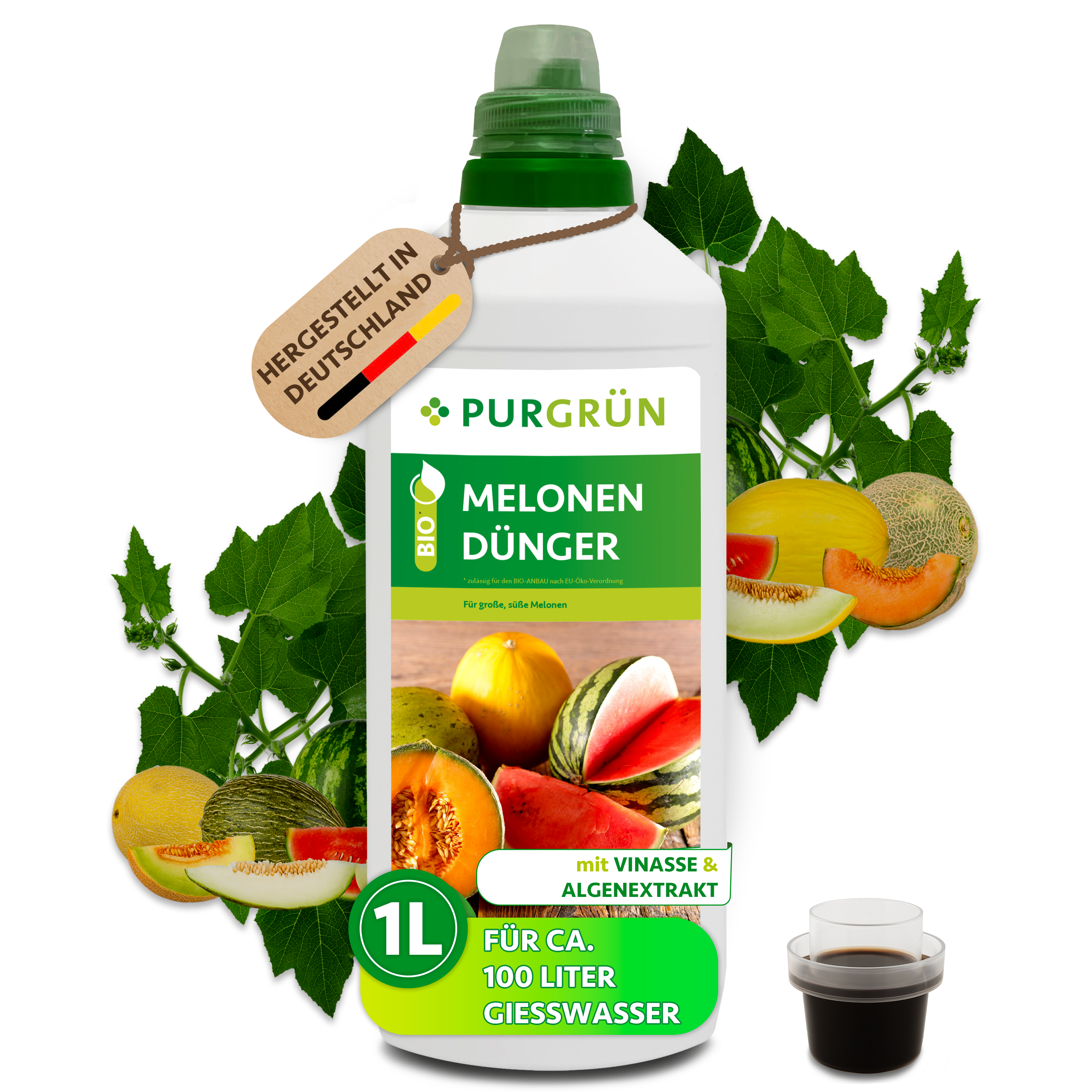 Purgrün Bio-Melonen-Dünger 1 Liter