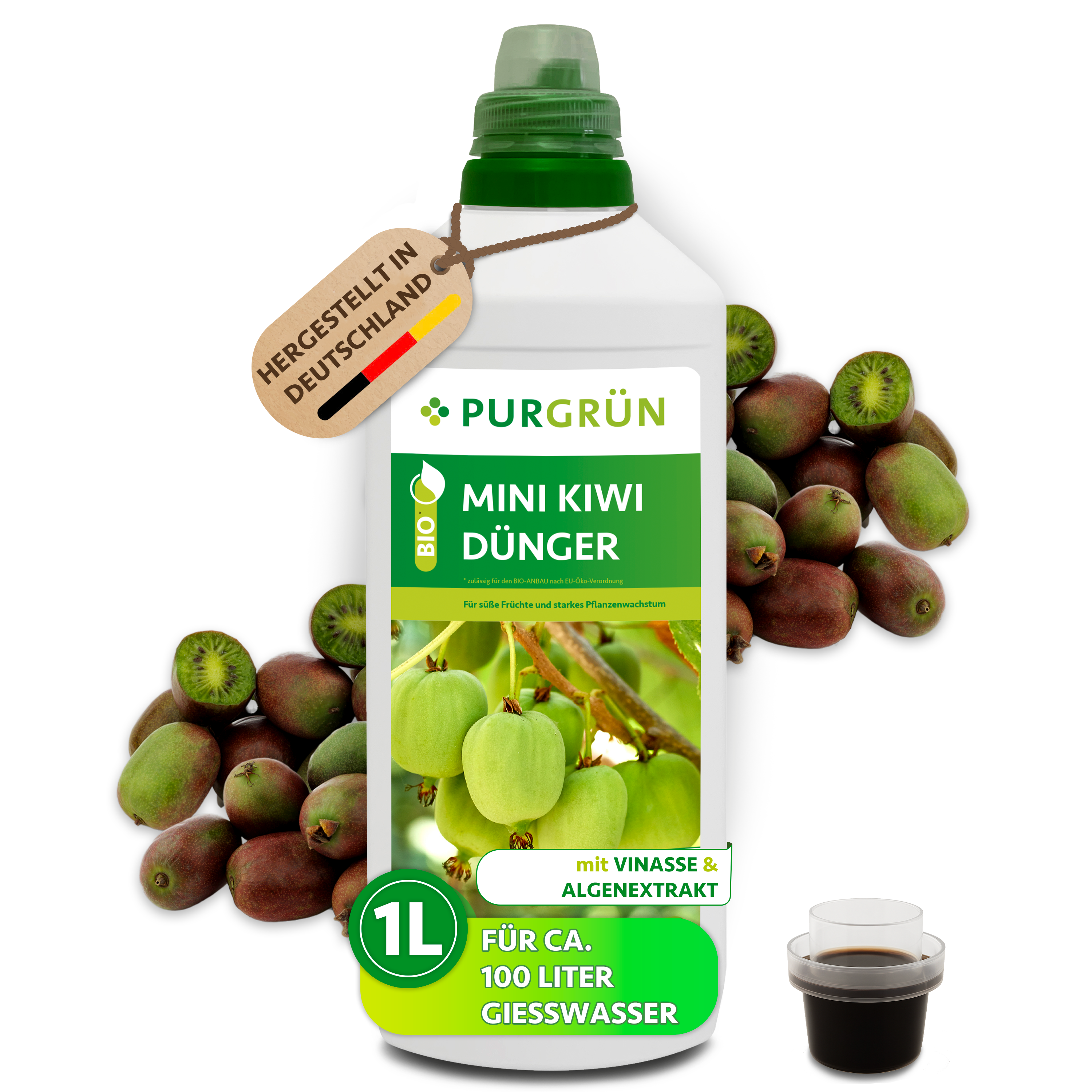 Purgrün Bio-Mini-Kiwi-Dünger 1 Liter