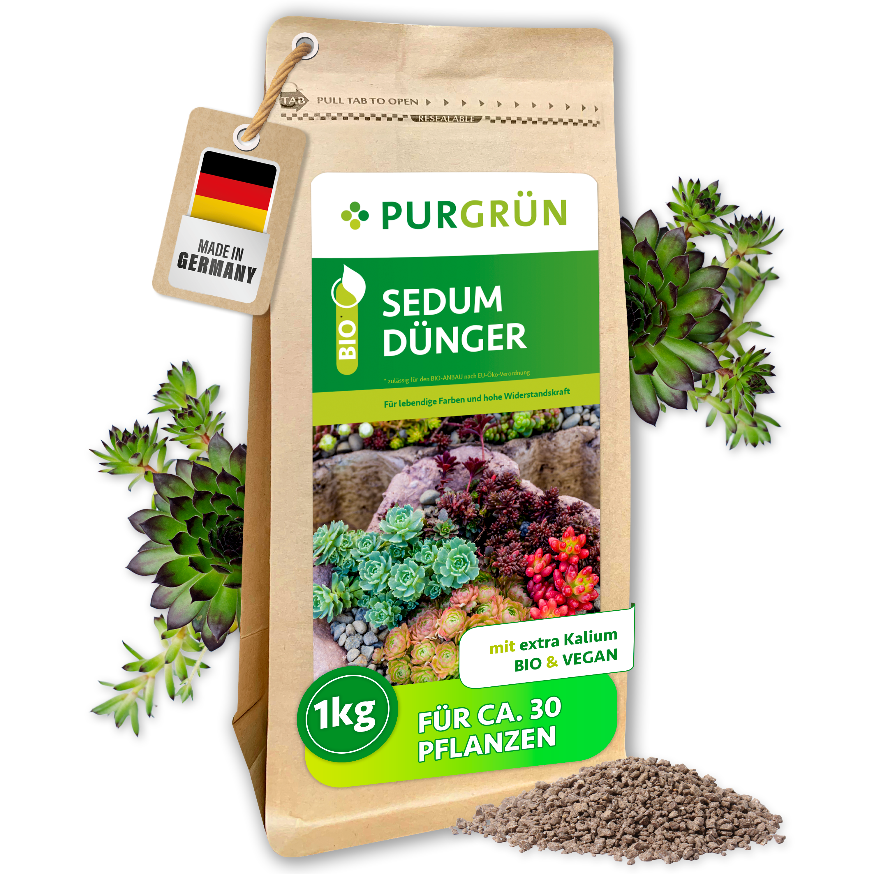 Purgrün Sedum-Dünger 1 kg