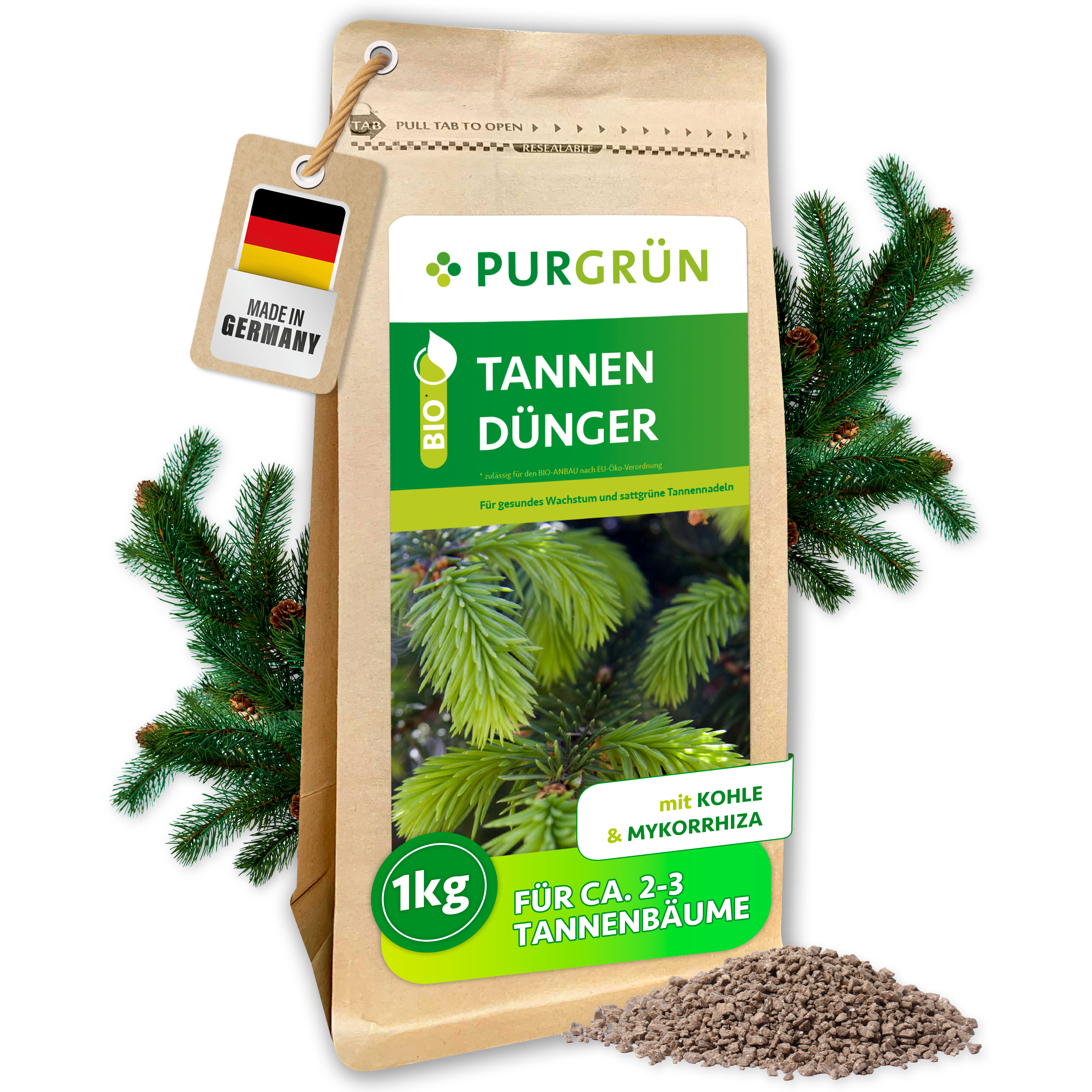 Purgrün Tannendünger 1 kg