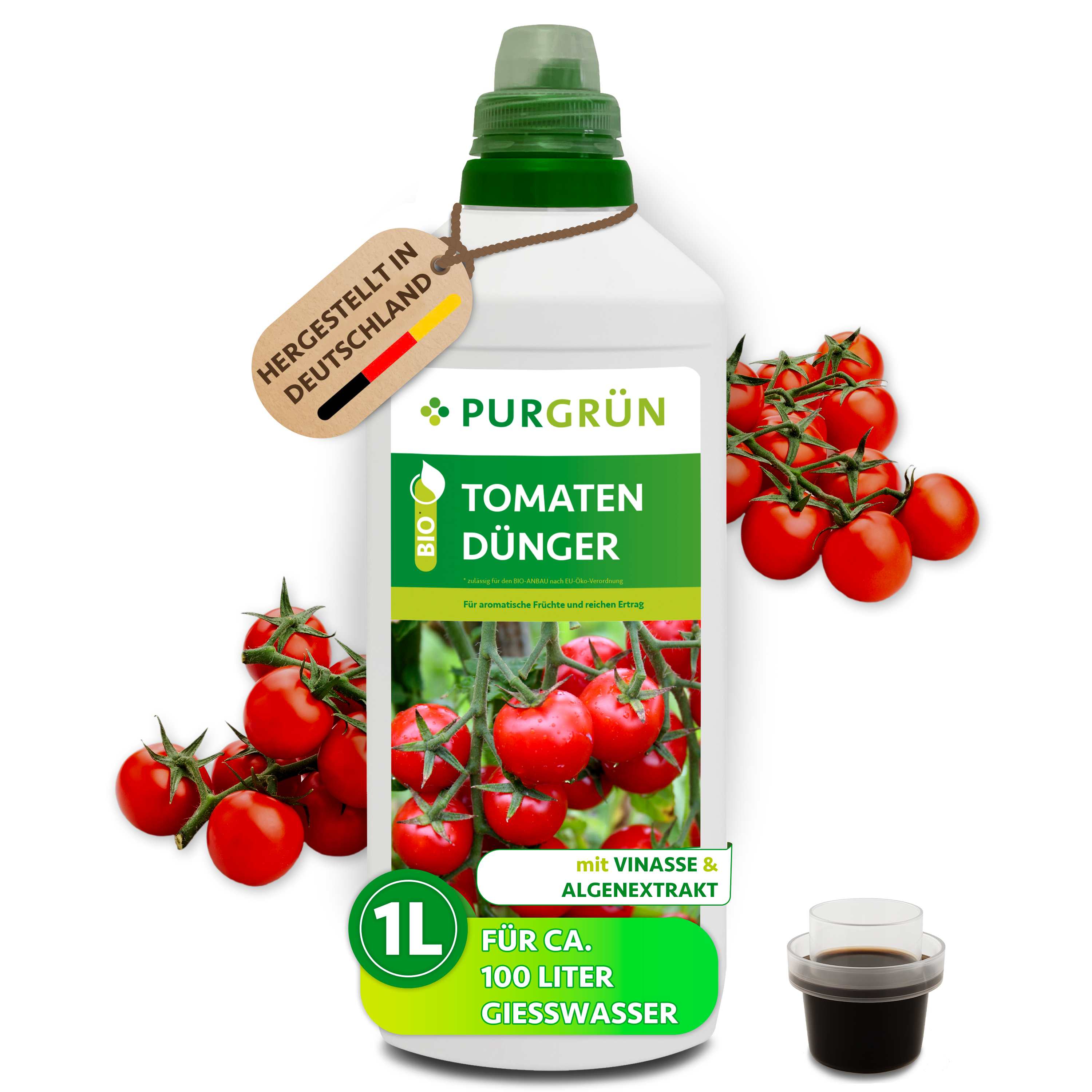 Purgrün Bio-Tomatendünger 1 Liter