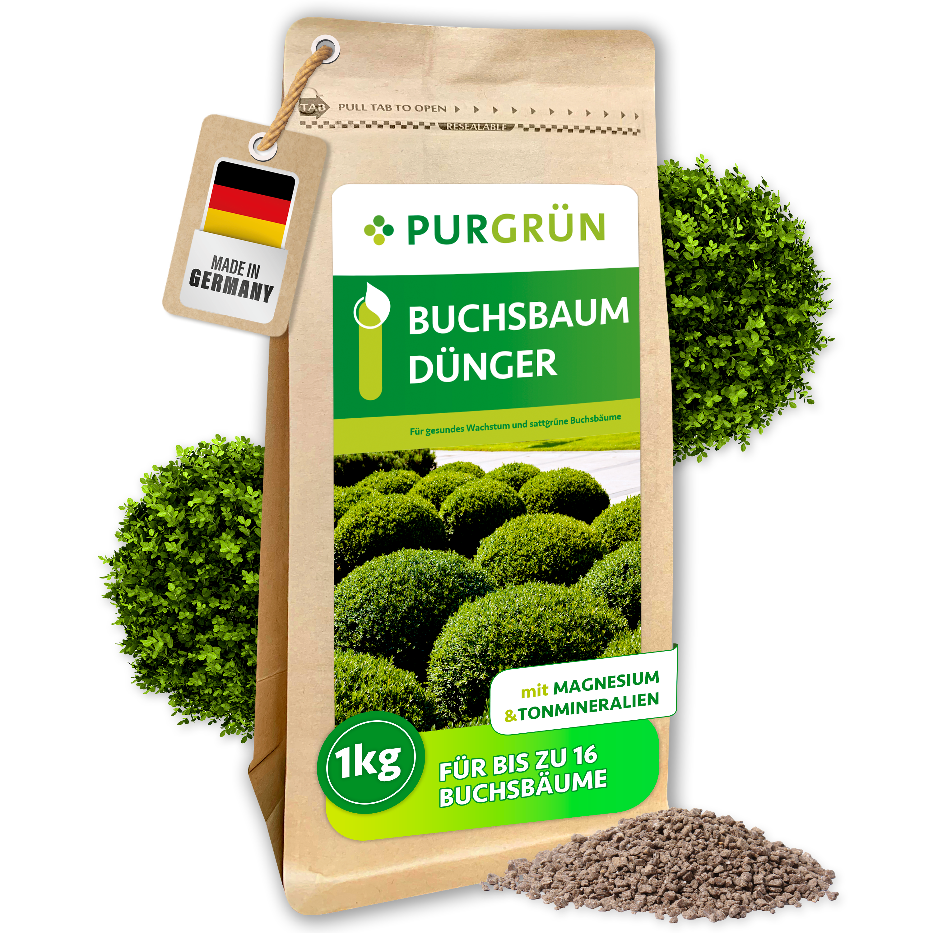 Purgrün Buchsbaumdünger 1 kg