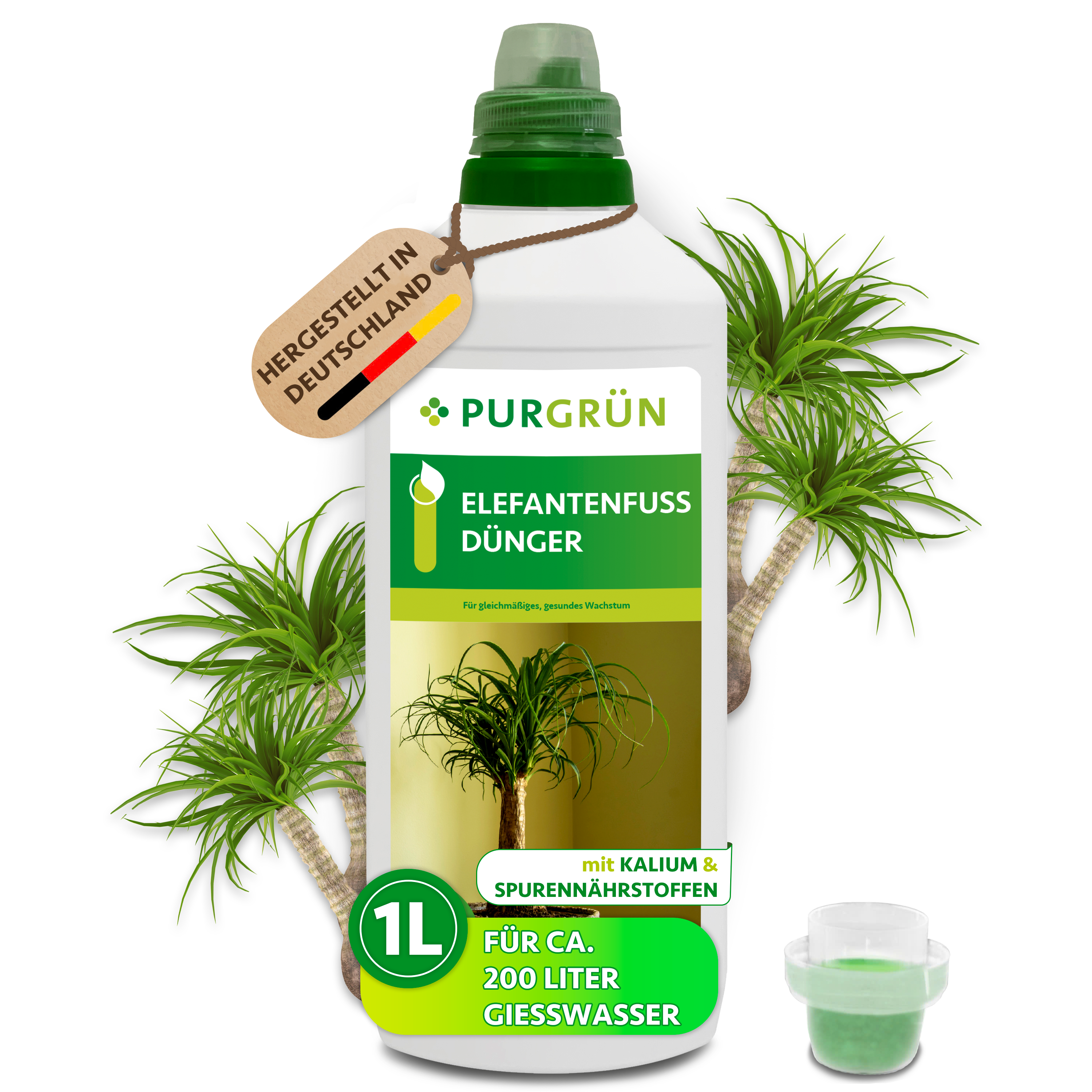 Purgrün Elefantenfuß-Dünger 1 Liter