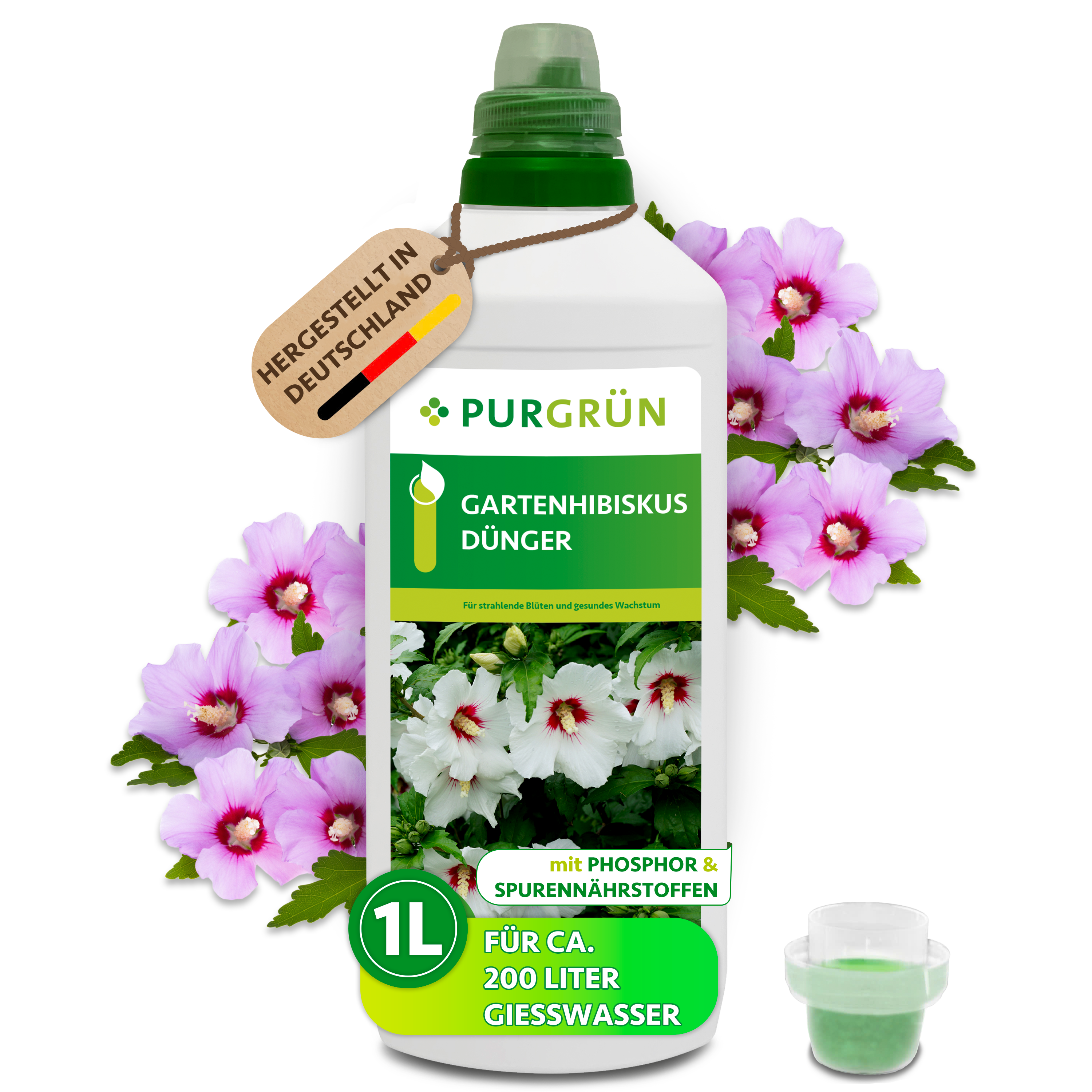 Purgrn Gartenhibiskus-Dnger 1 Liter