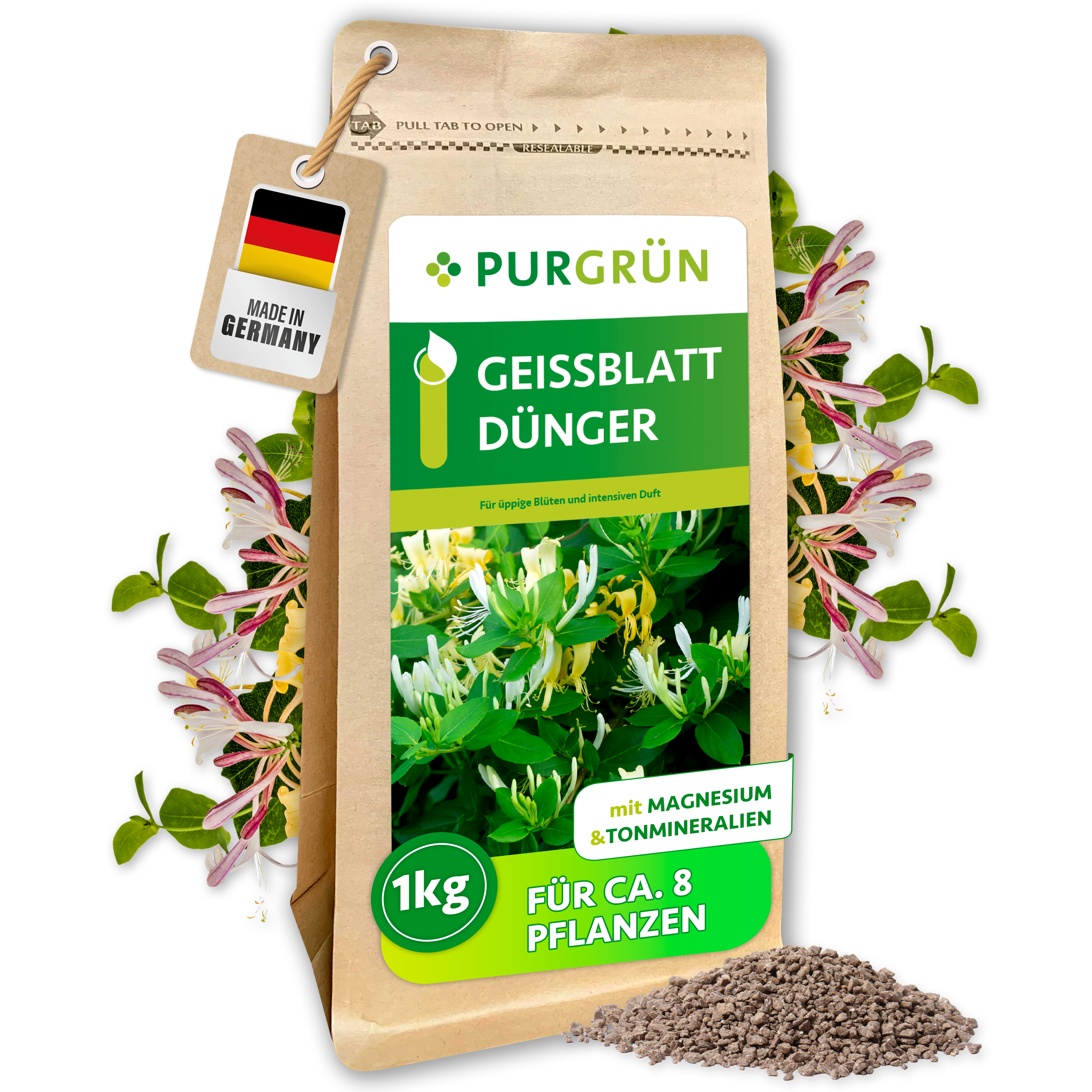 Purgrün Geißblatt-Dünger 1 kg