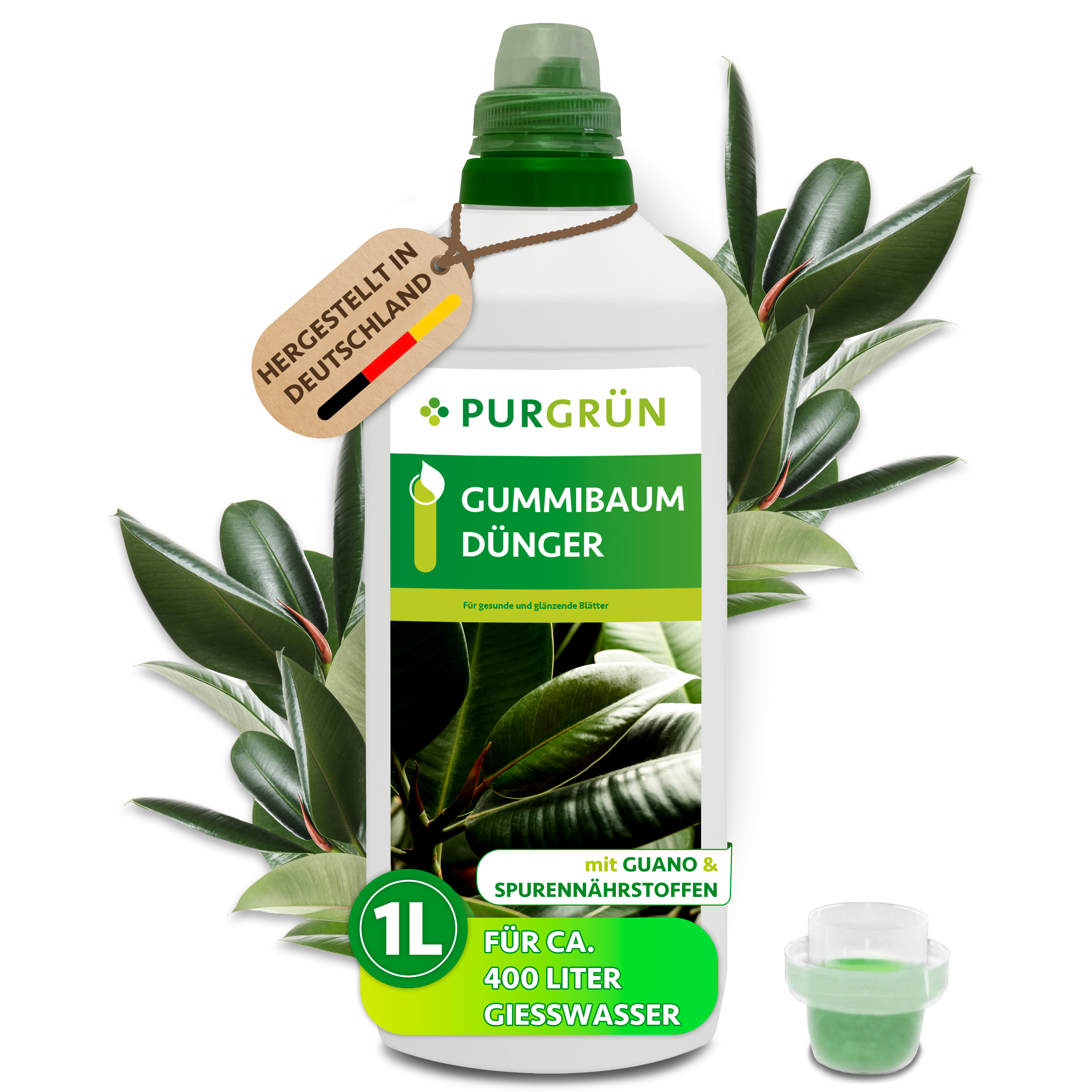 Purgrün Gummibaum-Dünger 1 Liter