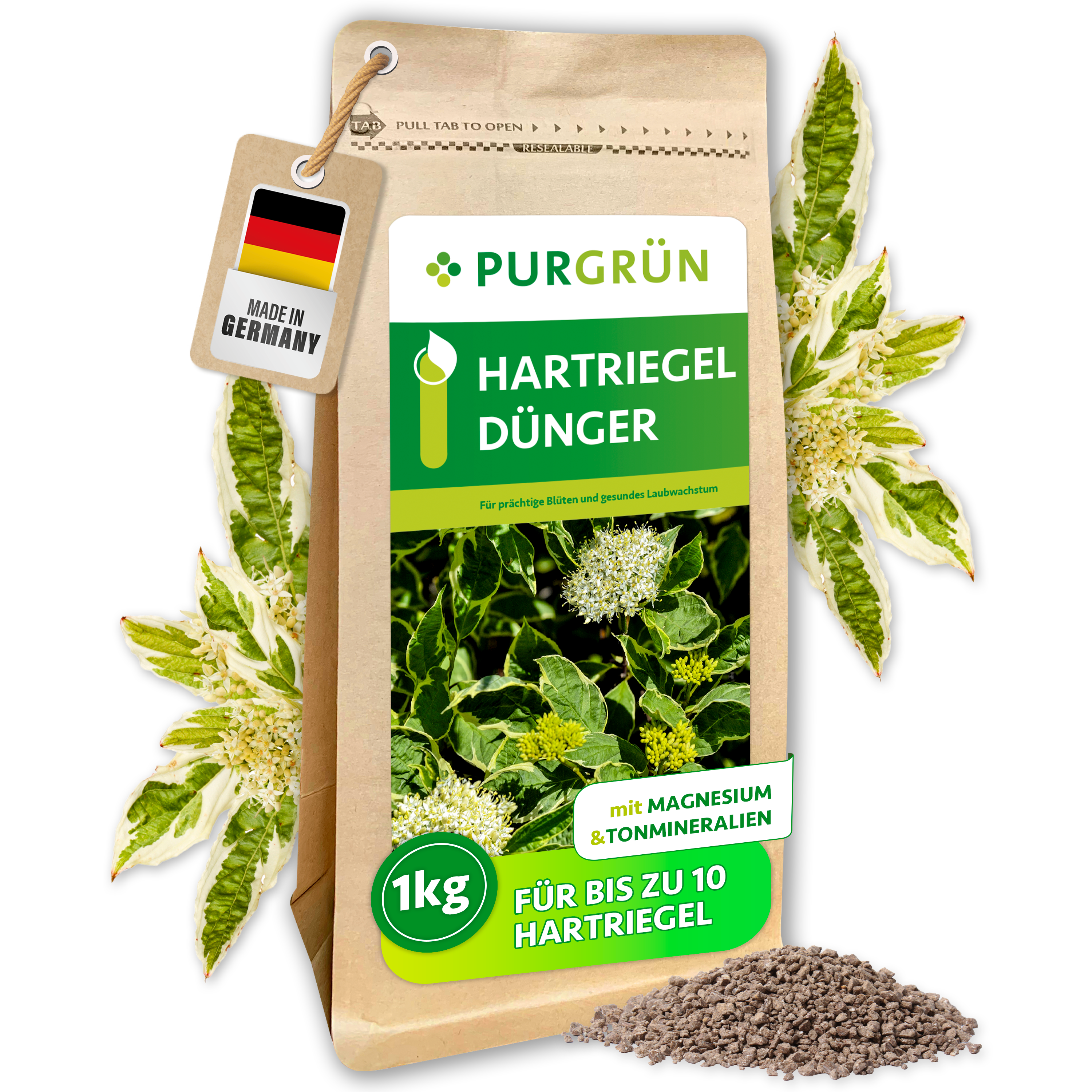 Purgrün Hartriegel-Dünger 1 kg