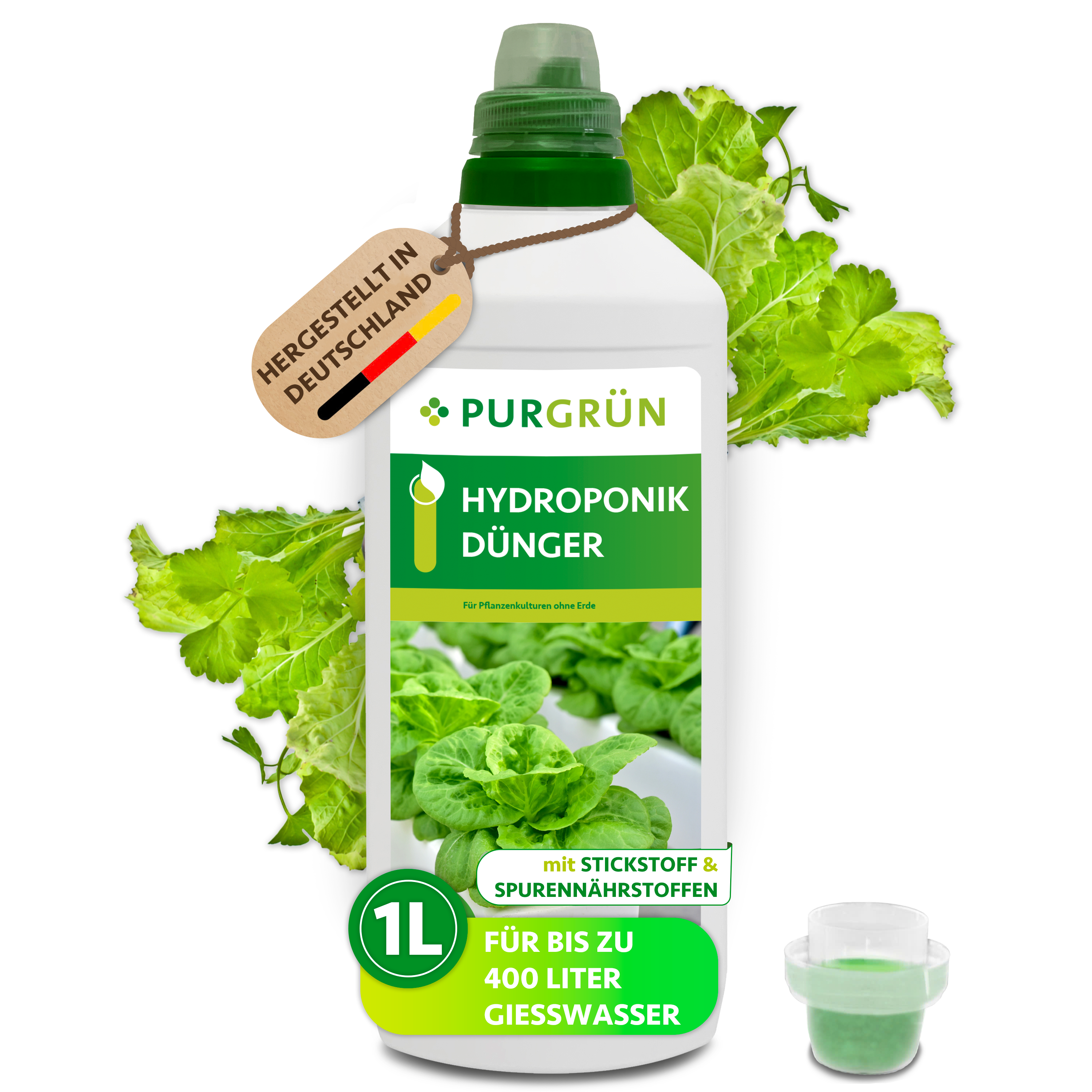 Hydroponik-Dünger 1 Liter – Purgrün