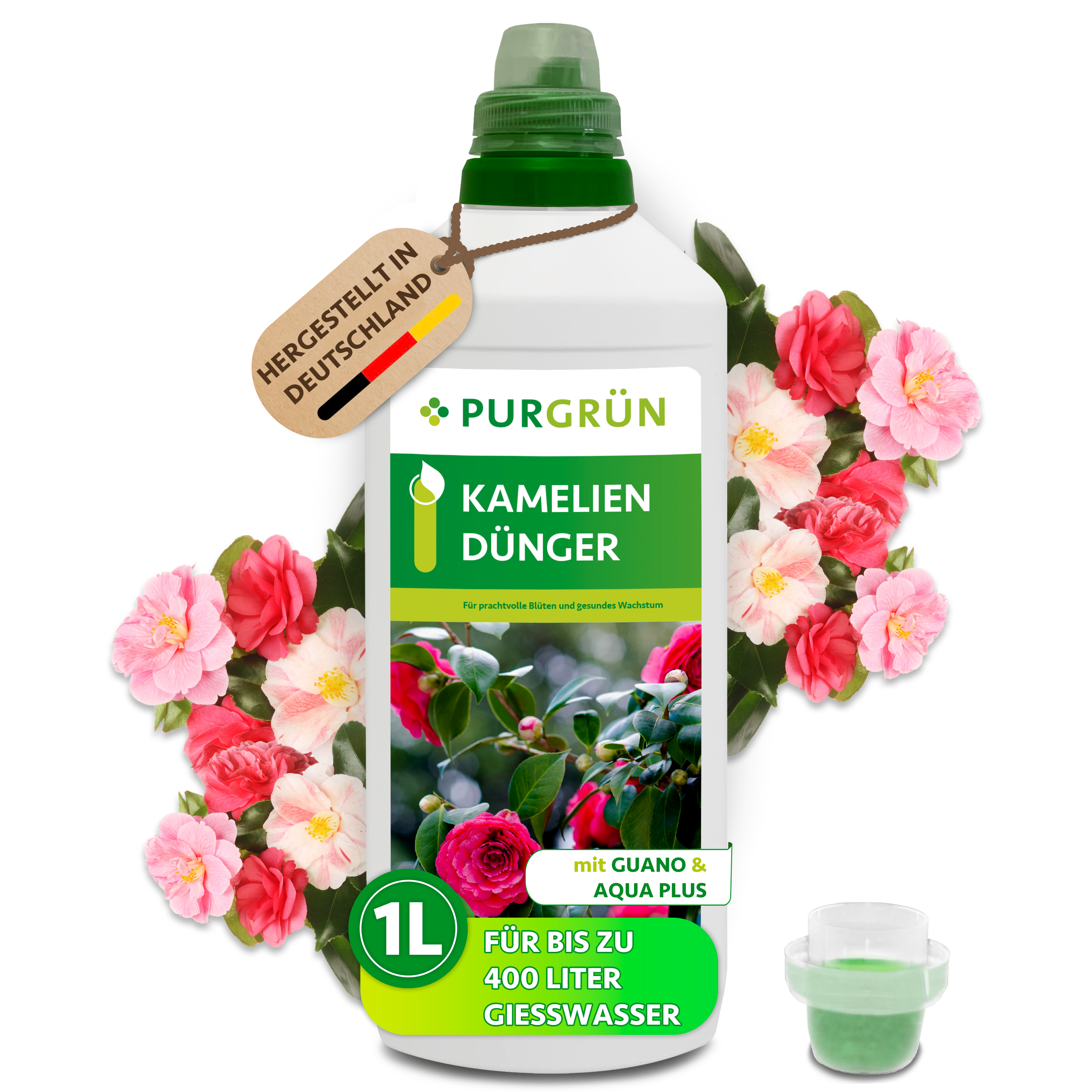 kamelien welcher dünger Purgrün Kameliendünger 1 Liter
