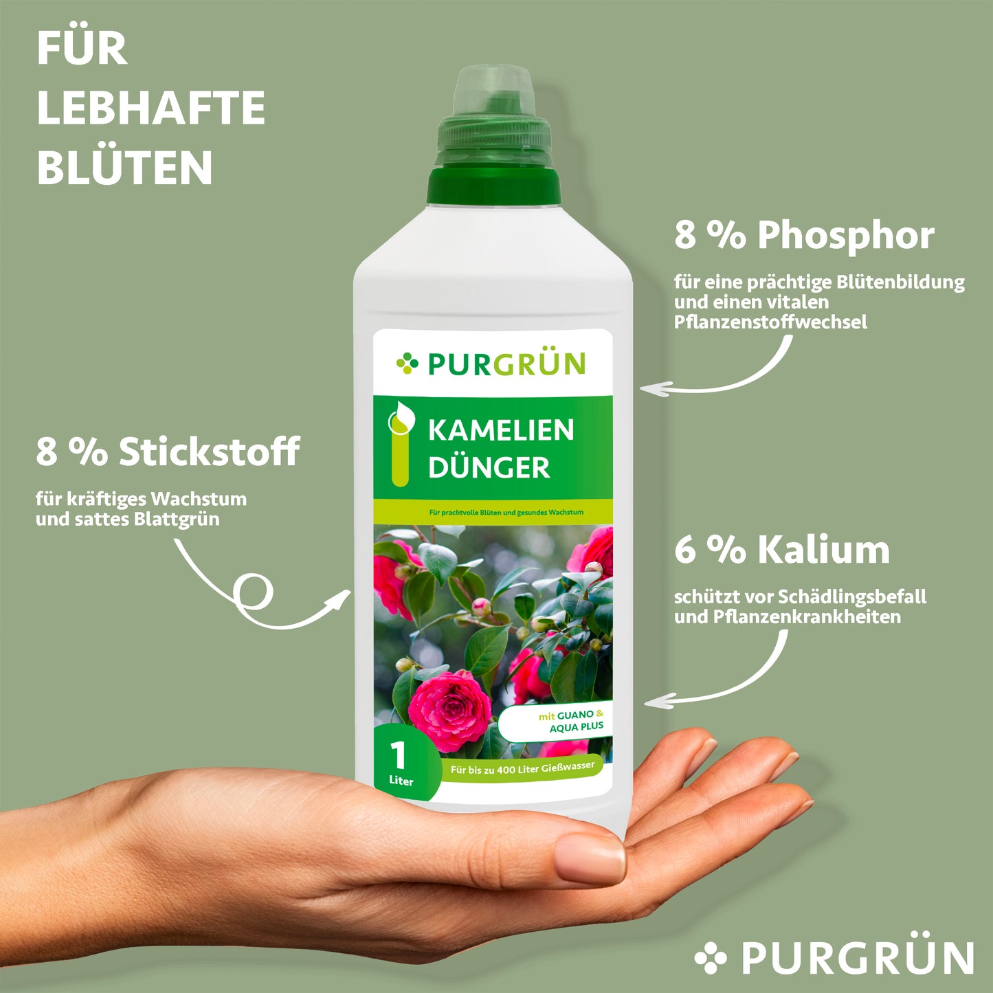 Kameliendünger 1 Liter
