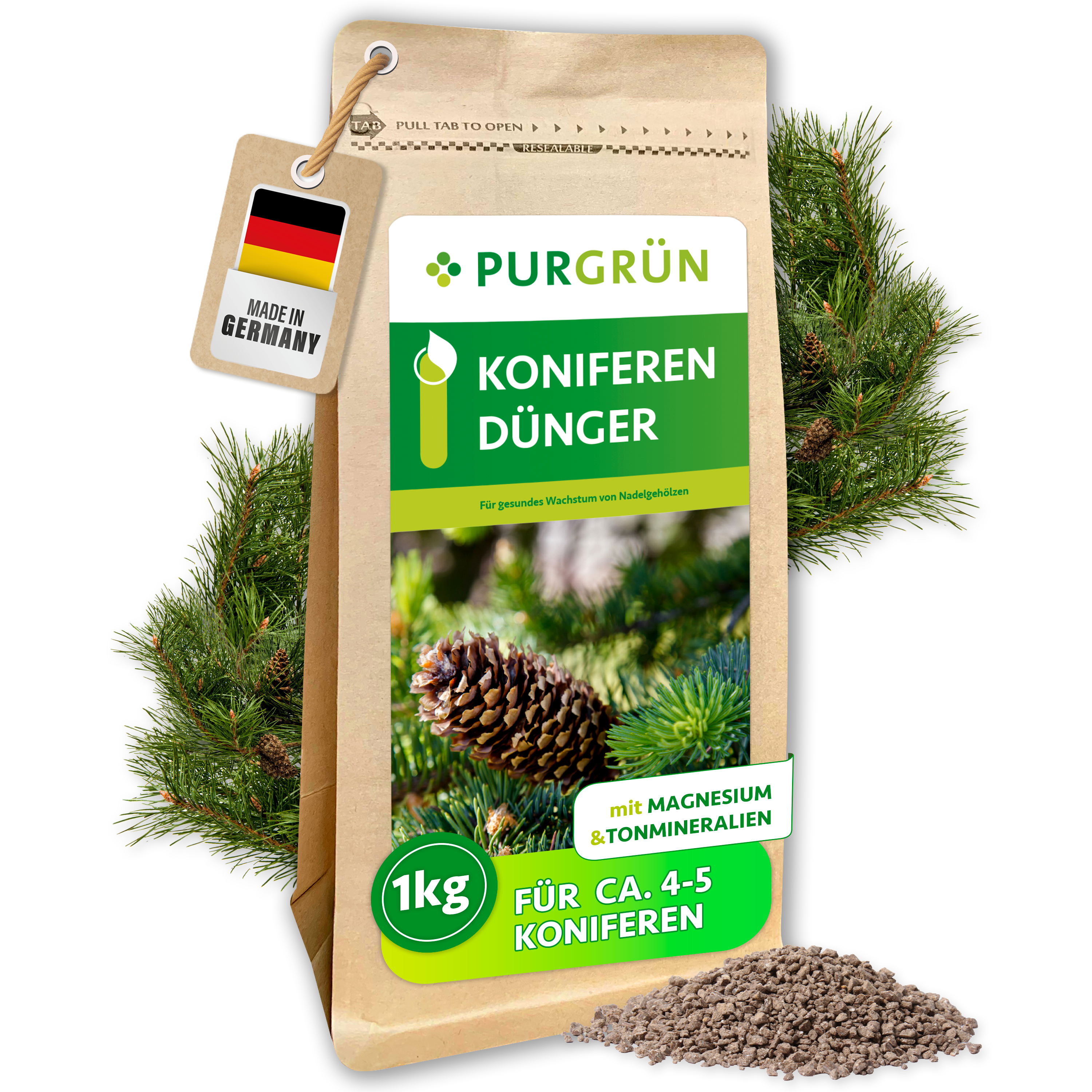 Purgrün Koniferendünger 1 kg