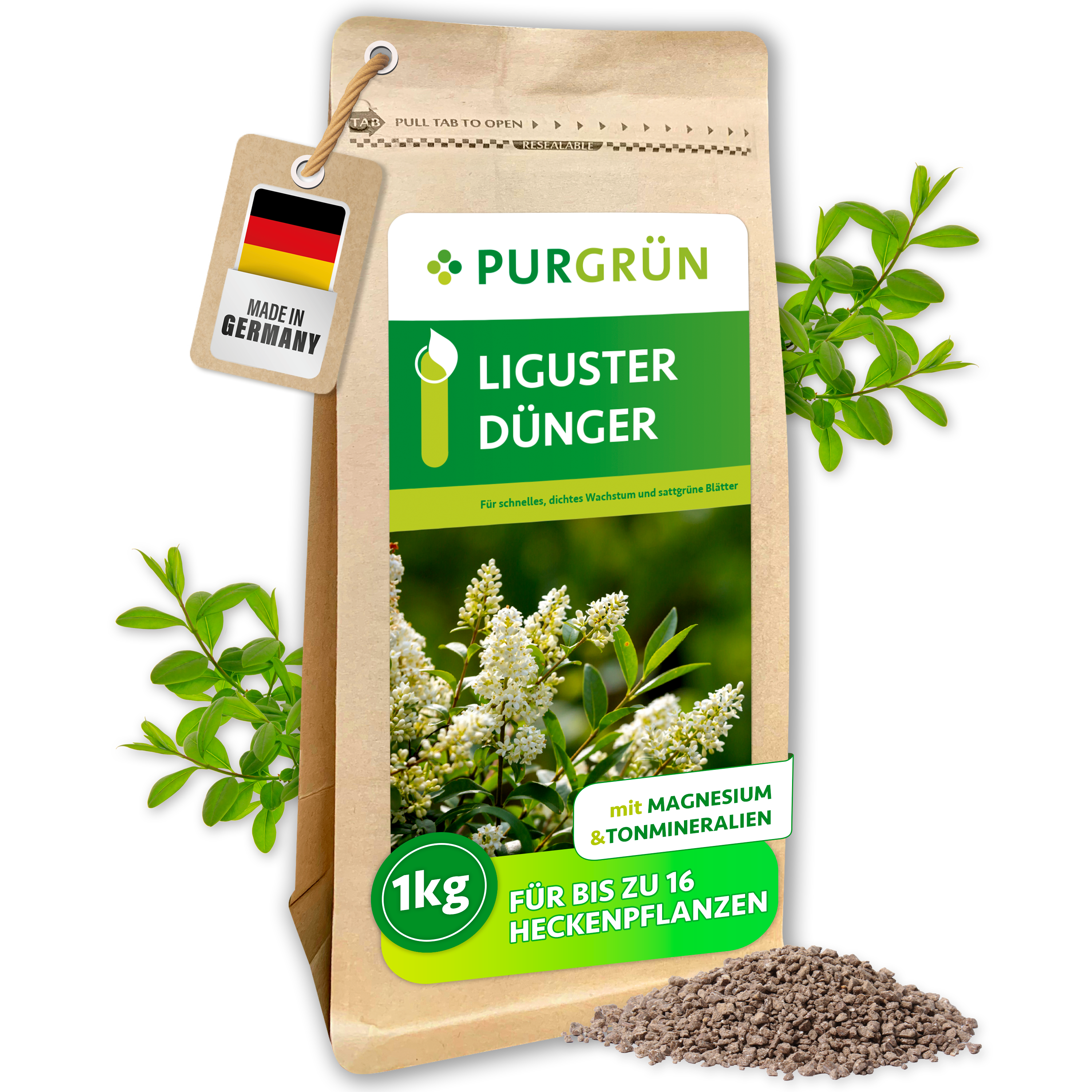 Purgrün Liguster-Dünger 1 kg
