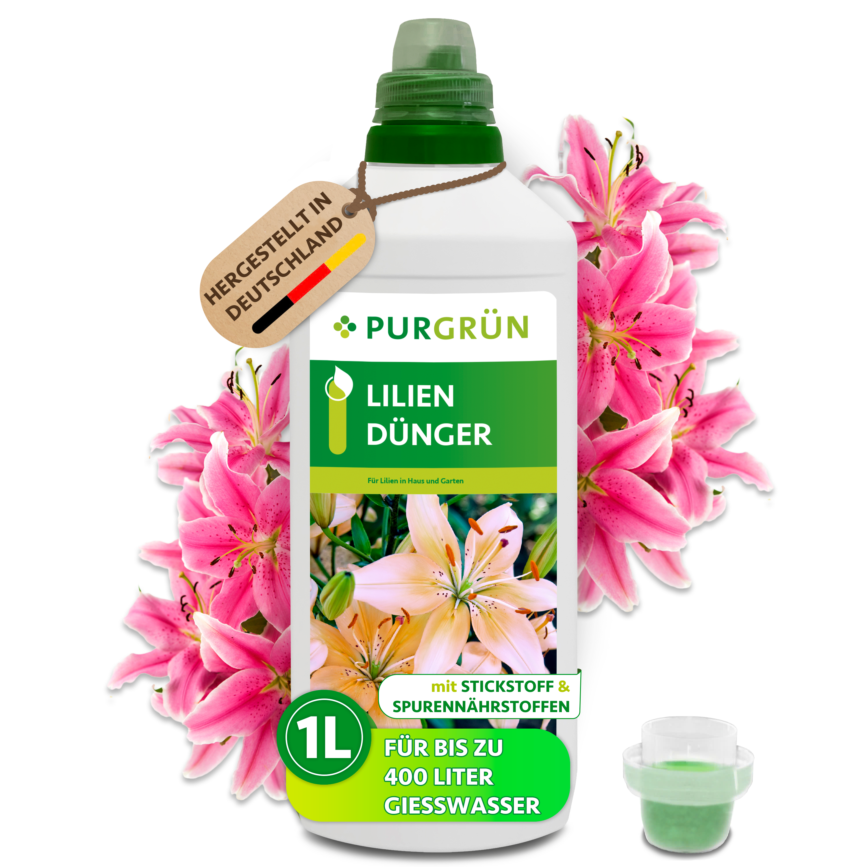 Purgrün Lilien-Dünger 1 Liter