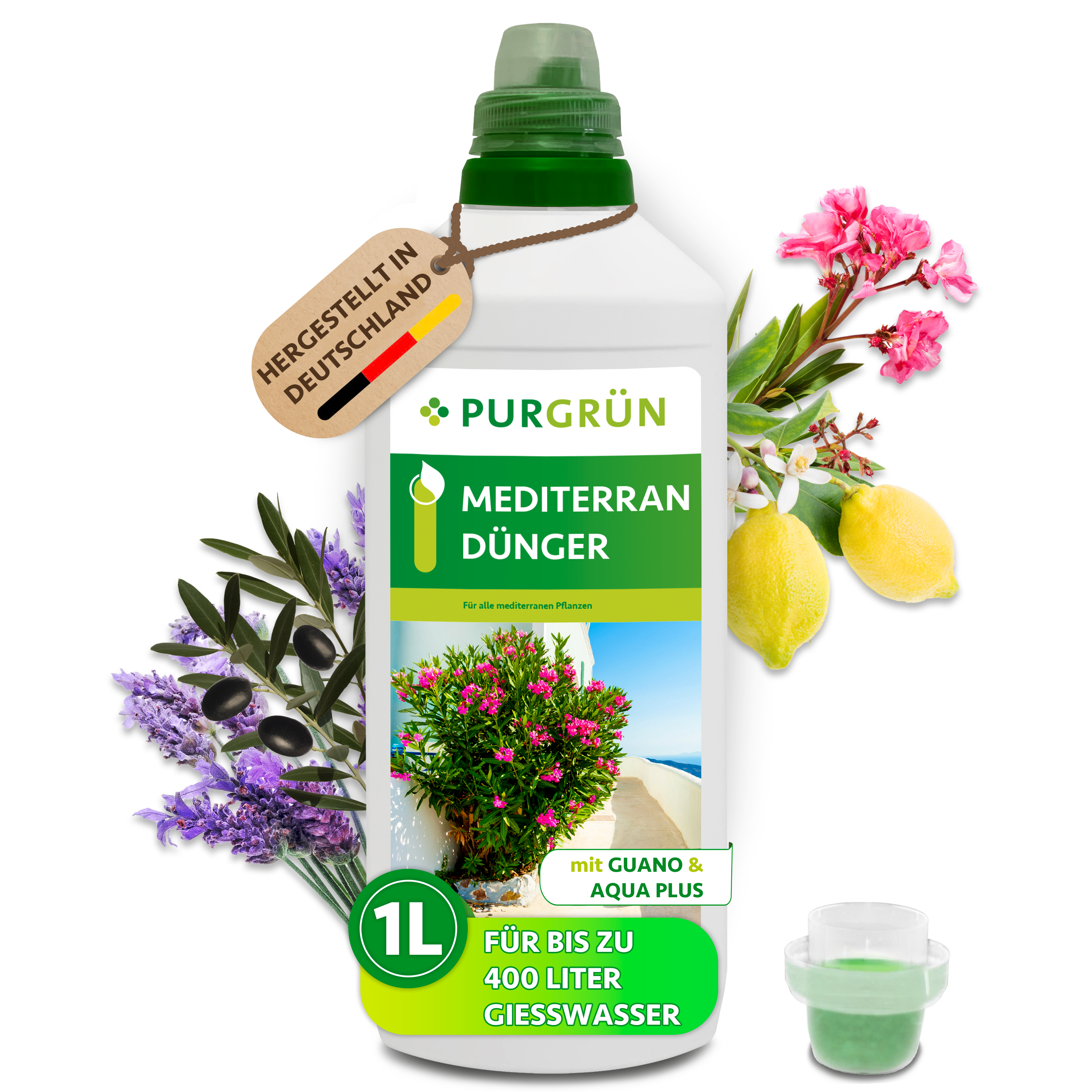 Purgrün Mediterran-Dünger 1 Liter
