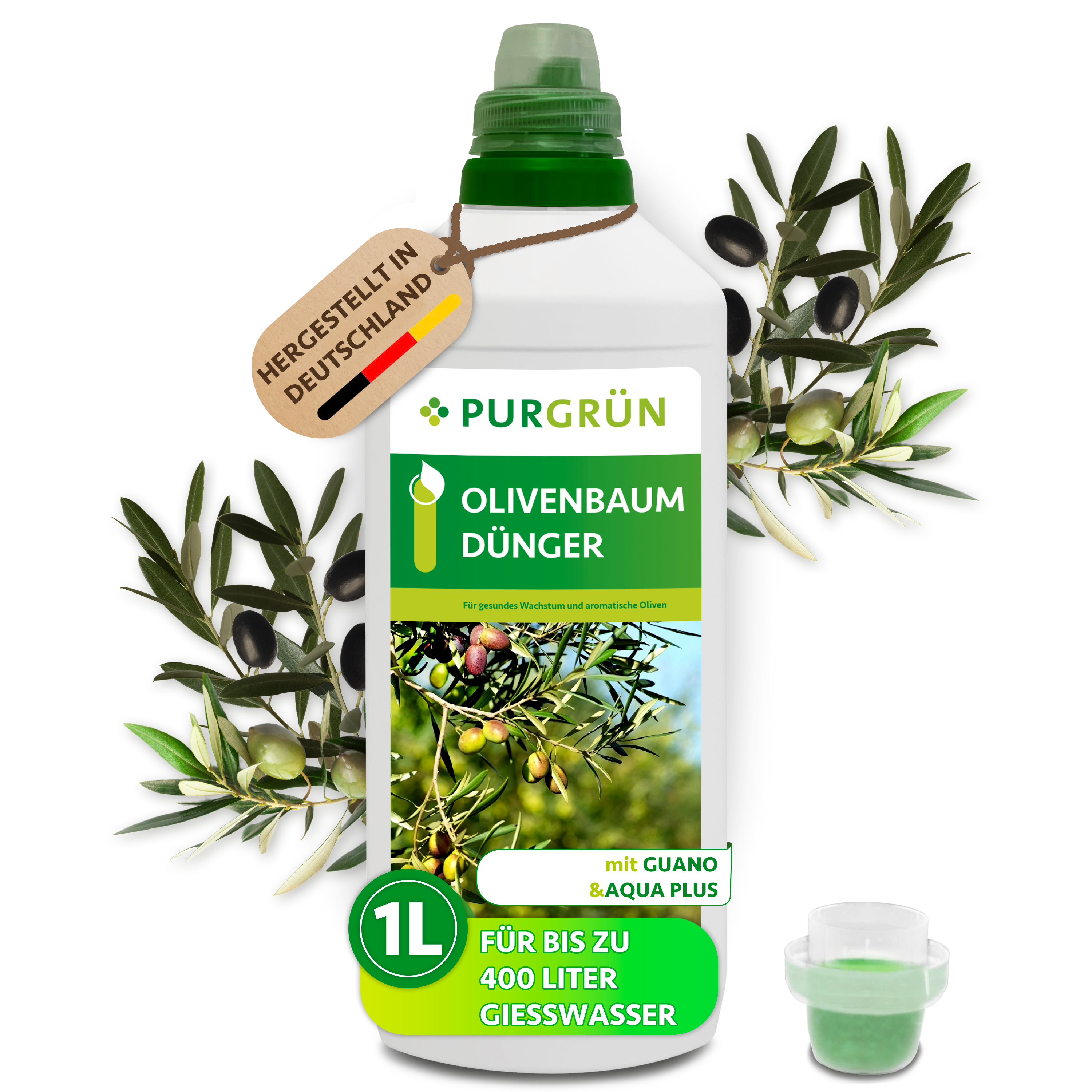 Purgrün Olivenbaum-Dünger 1 Liter