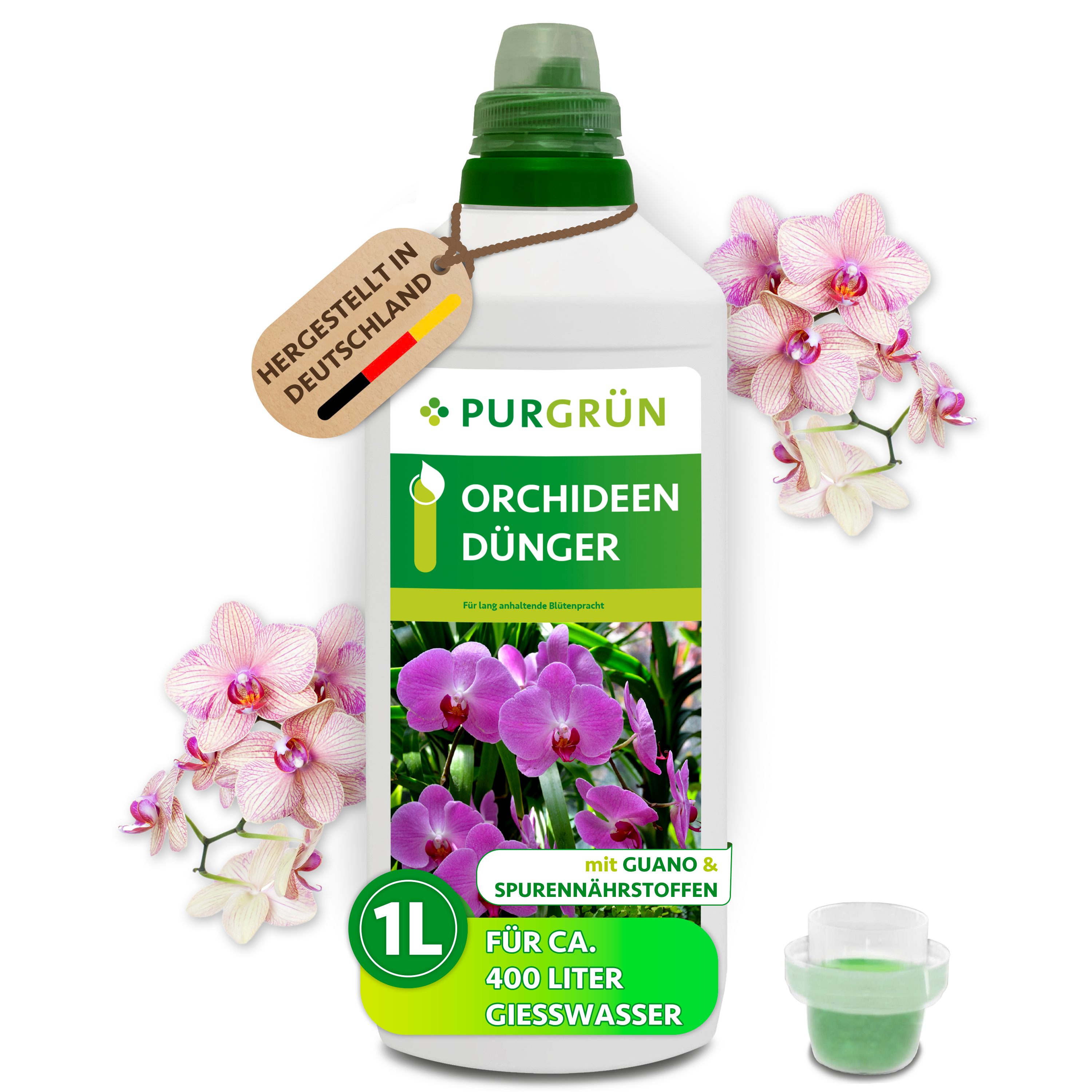 Purgrün Orchideendünger 1 Liter