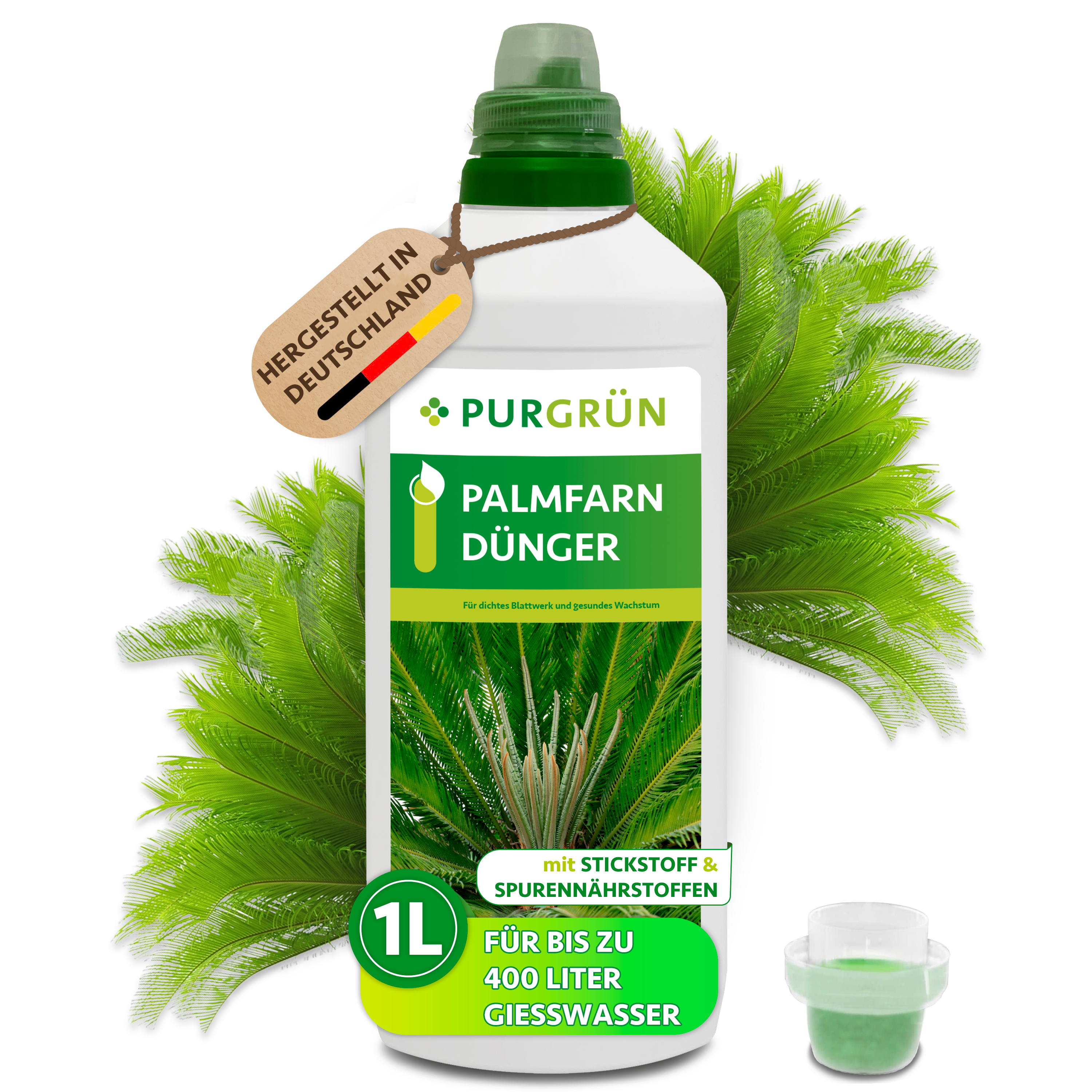 Purgrün Palmfarn-Dünger 1 Liter