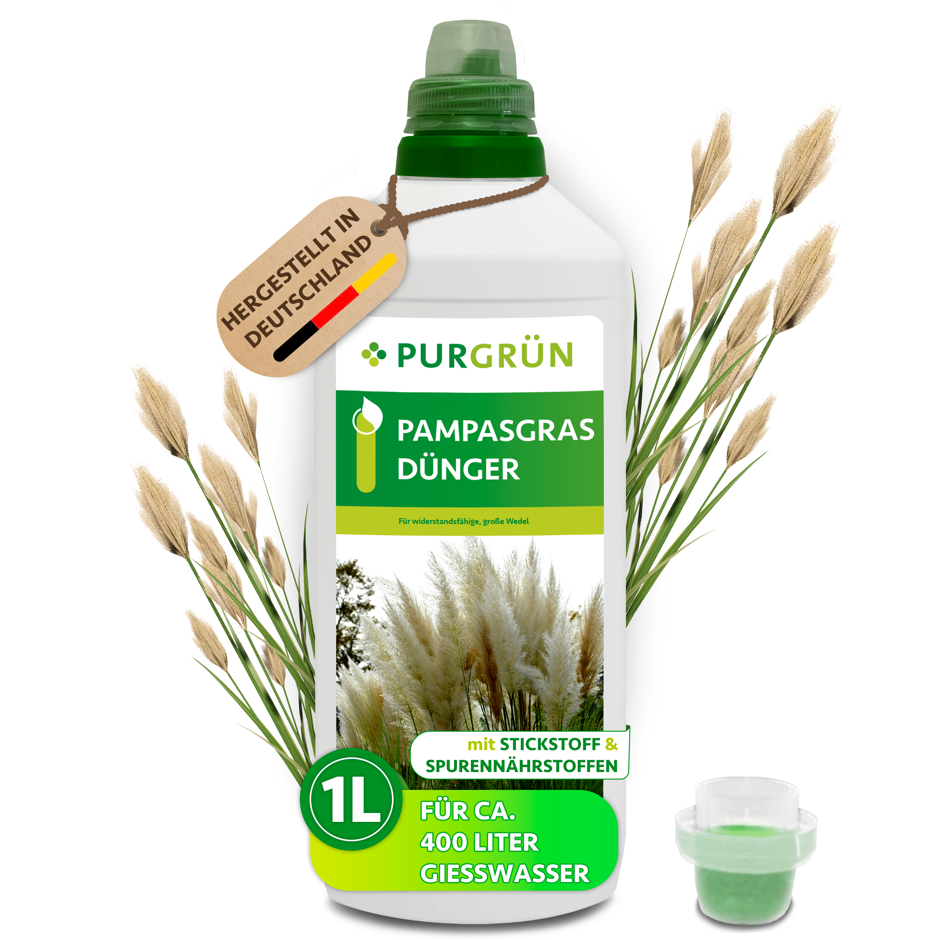 Purgrün Pampasgras-Dünger 1 Liter