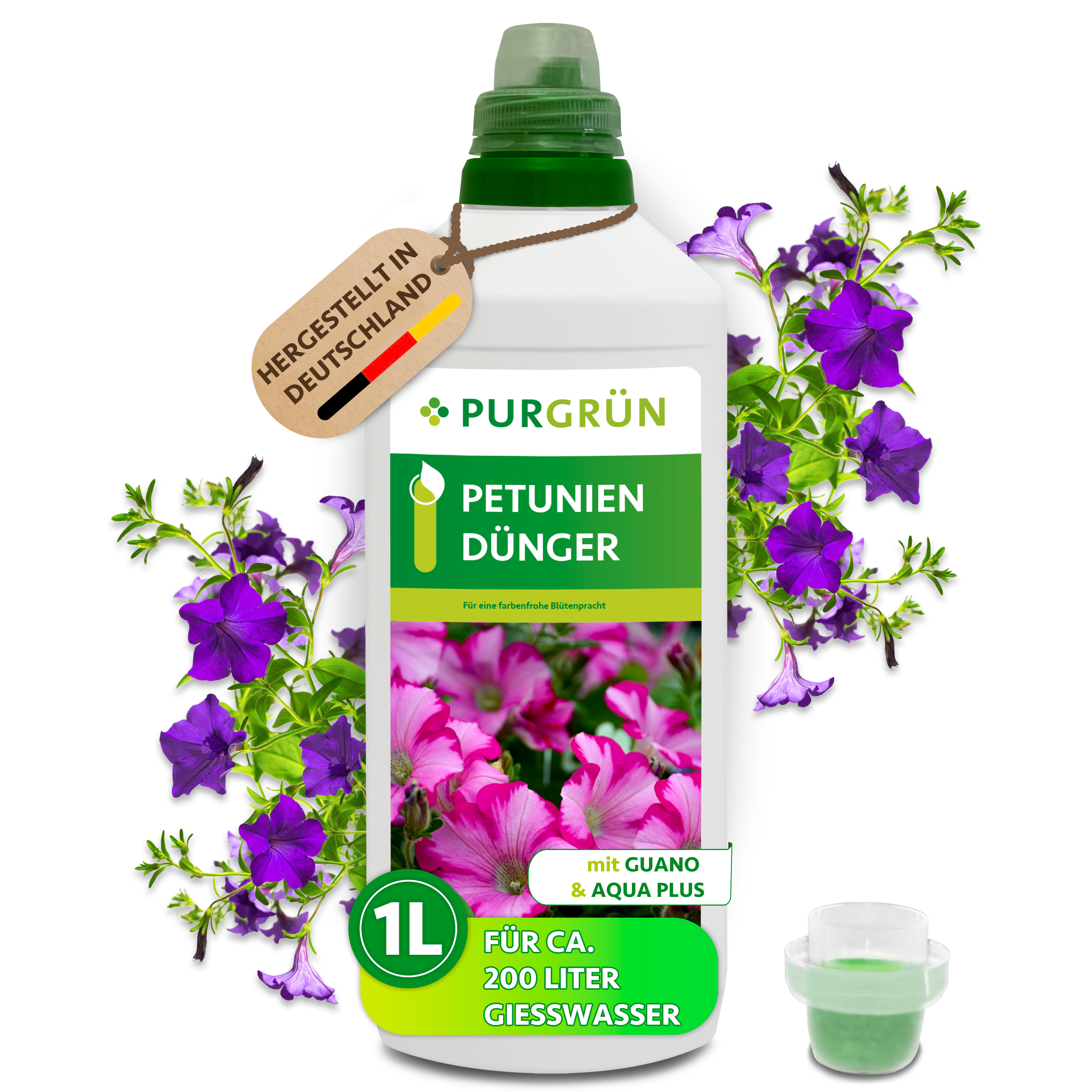 Purgrün Petuniendünger 1 Liter