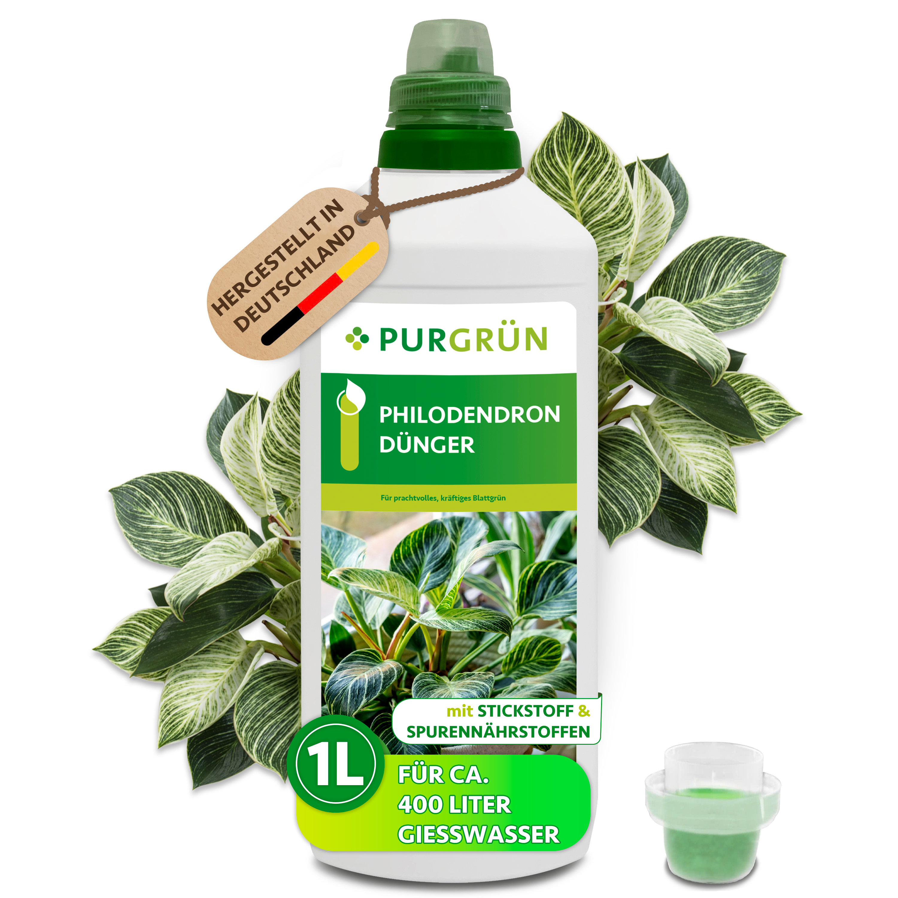mit stickstoff düngen Purgrün Philodendron-Dünger 1 Liter