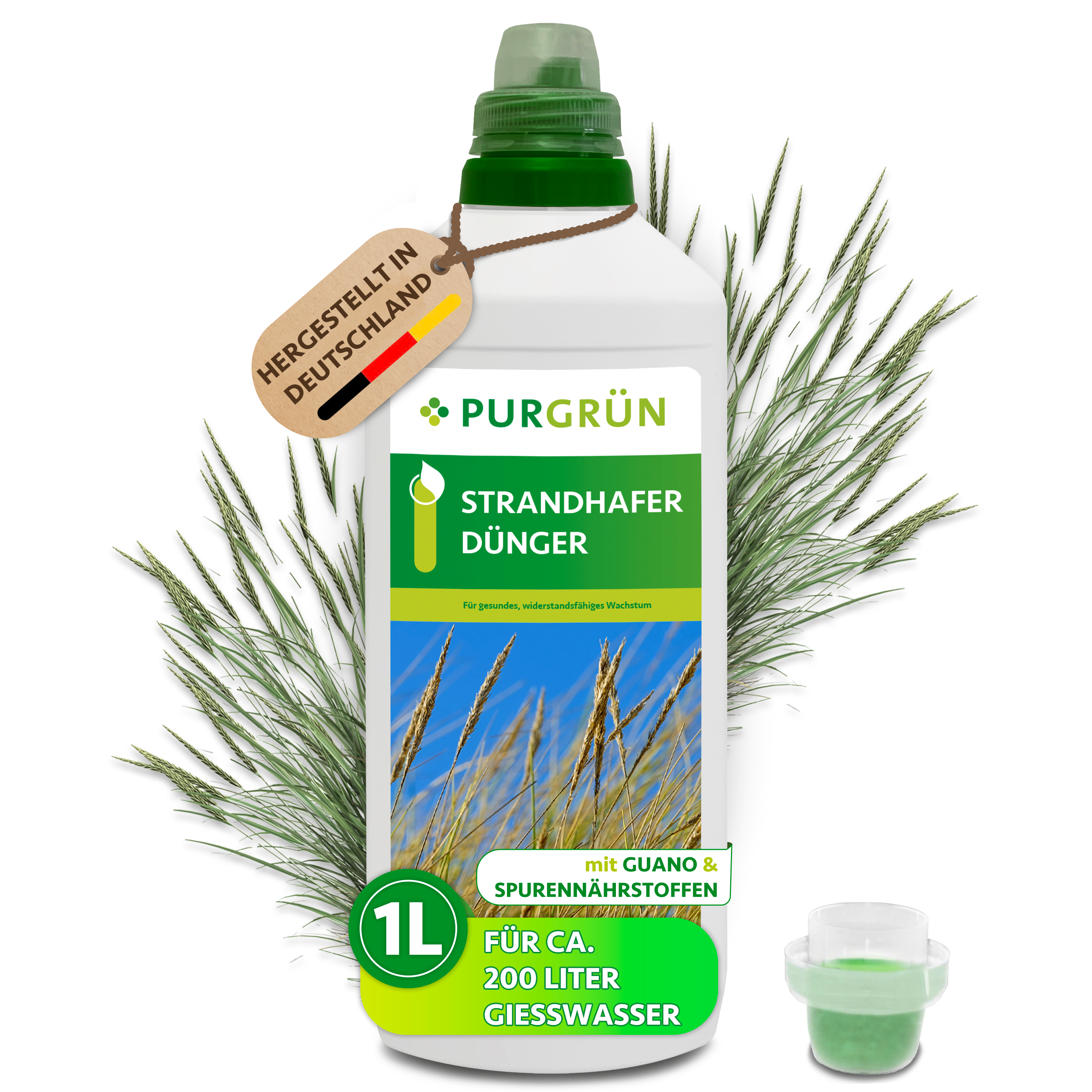 Purgrün Strandhafer-Dünger 1 Liter
