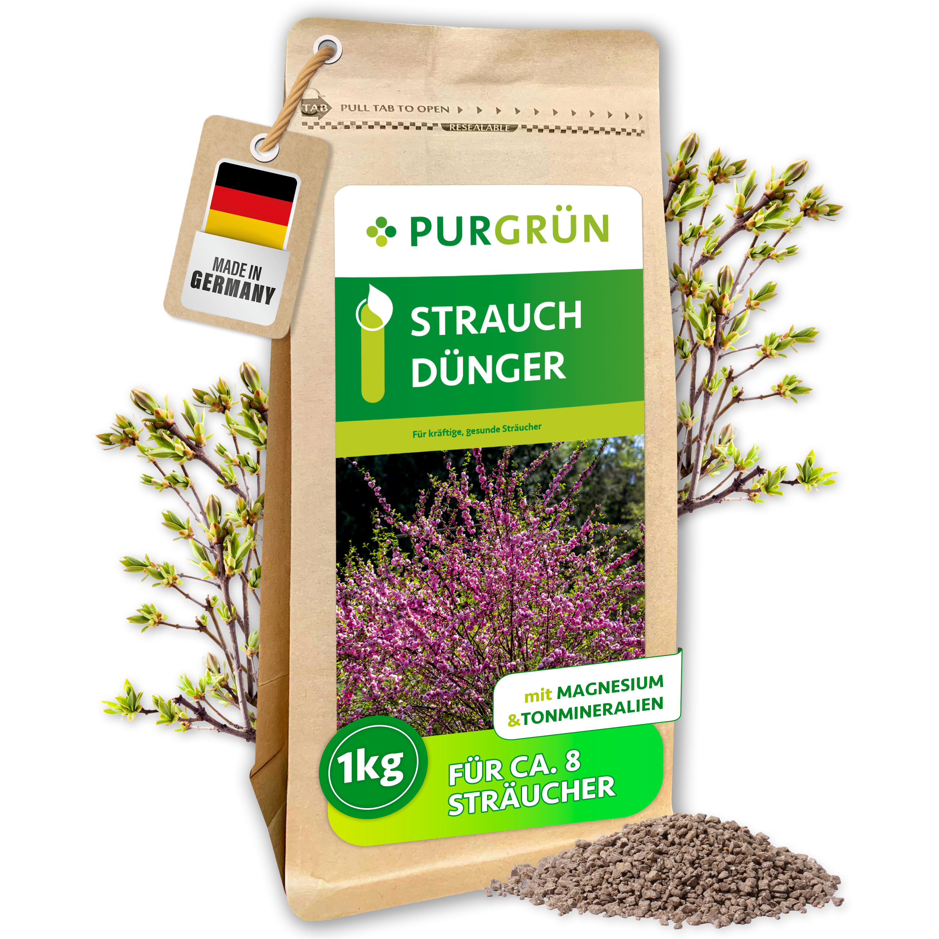 Purgrün Strauchdünger 1 kg