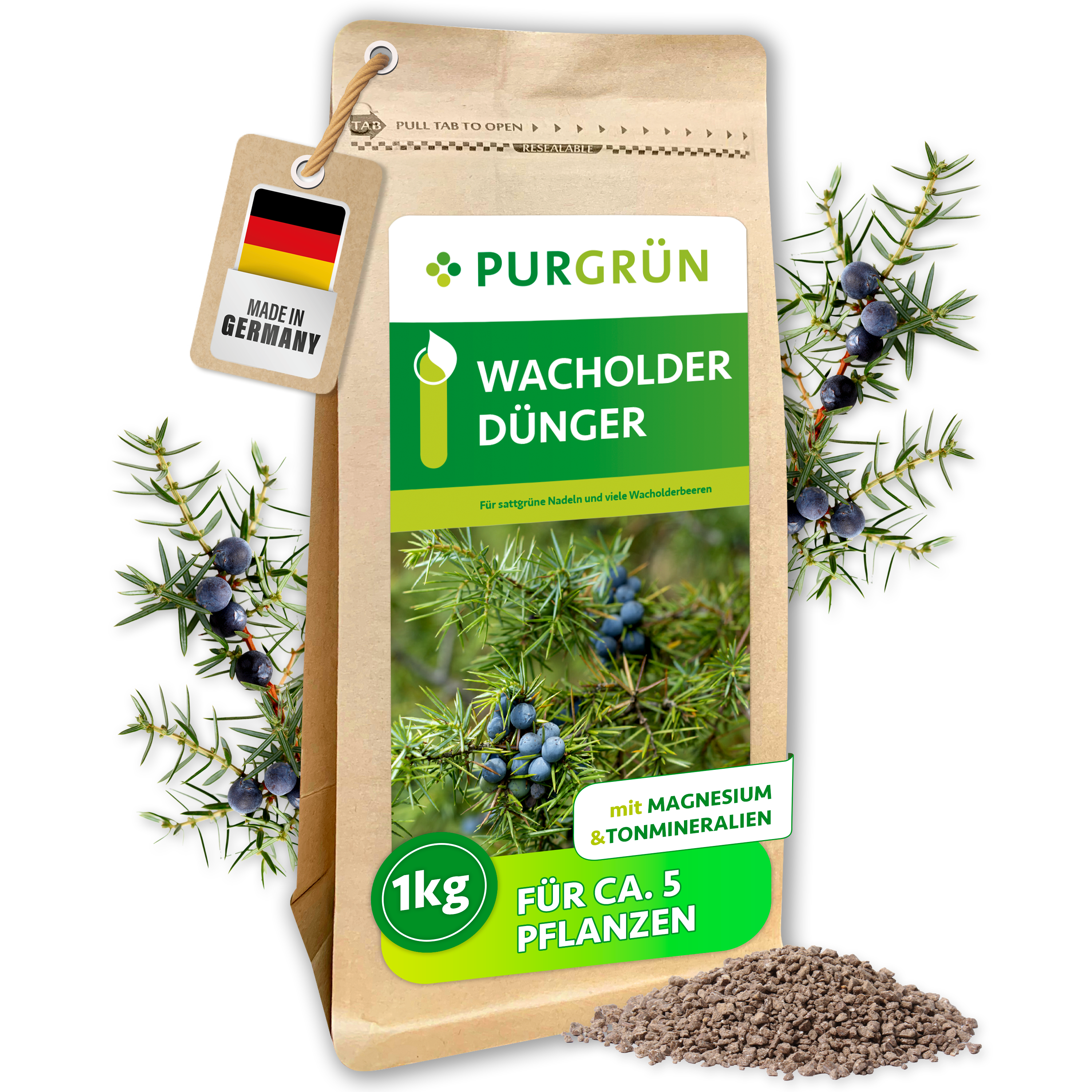 Purgrün Wacholder-Dünger 1 kg