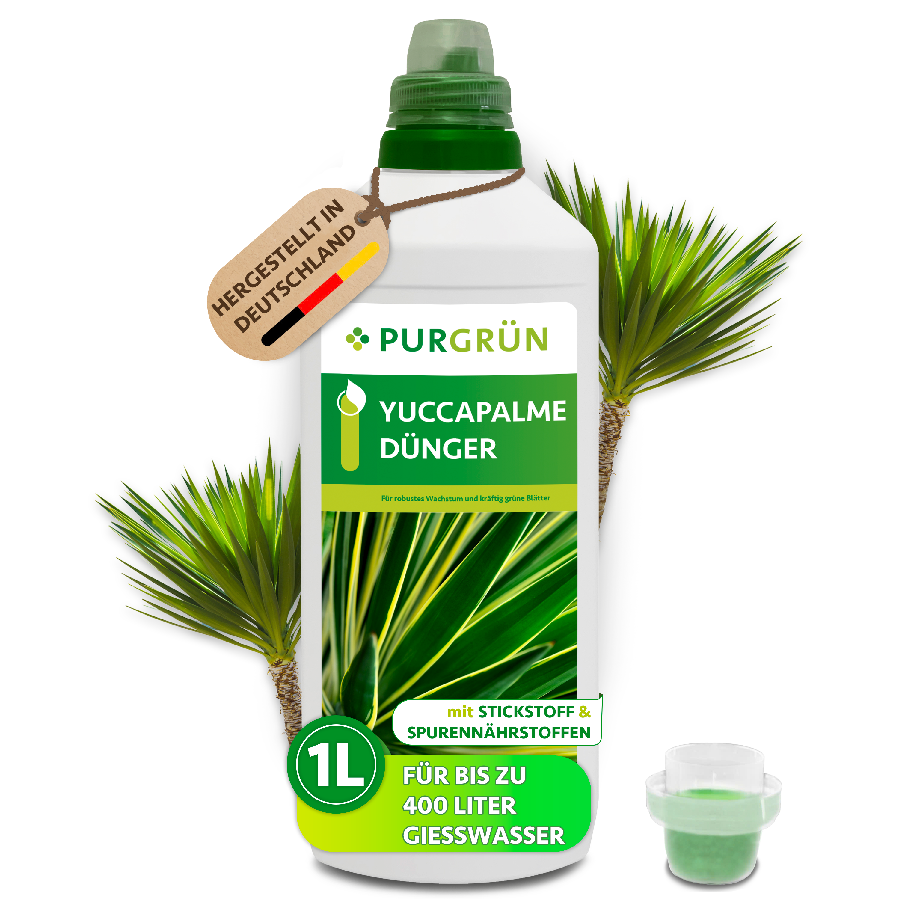 Purgrn Yucca-Palme-Dnger 1 Liter