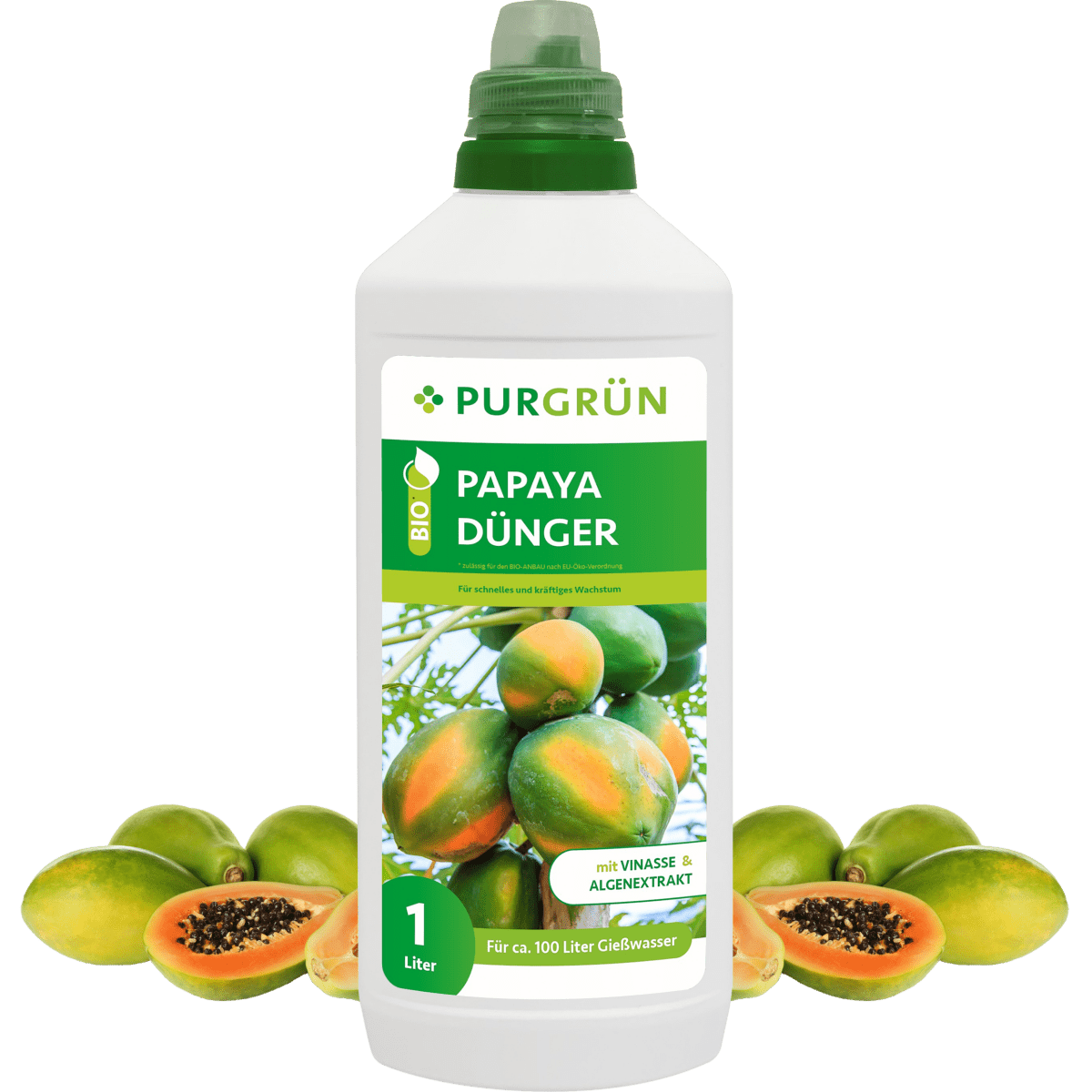 Bio-Papaya-Dünger 1 Liter - Purgrün