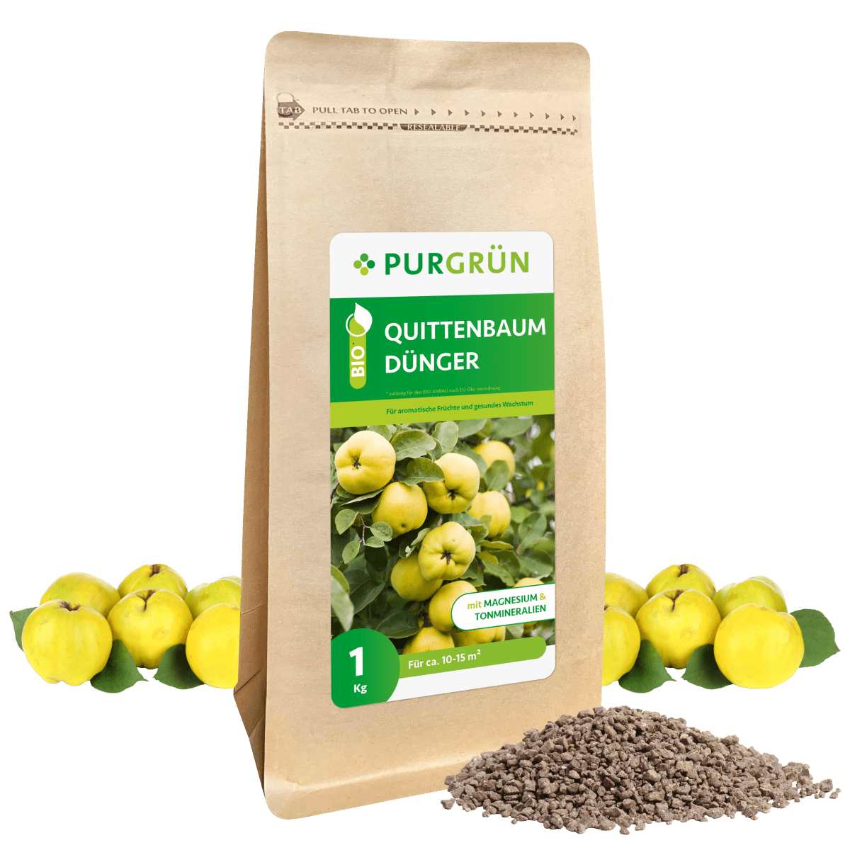 Bio-Quittenbaum-Dünger 1 kg - Purgrün