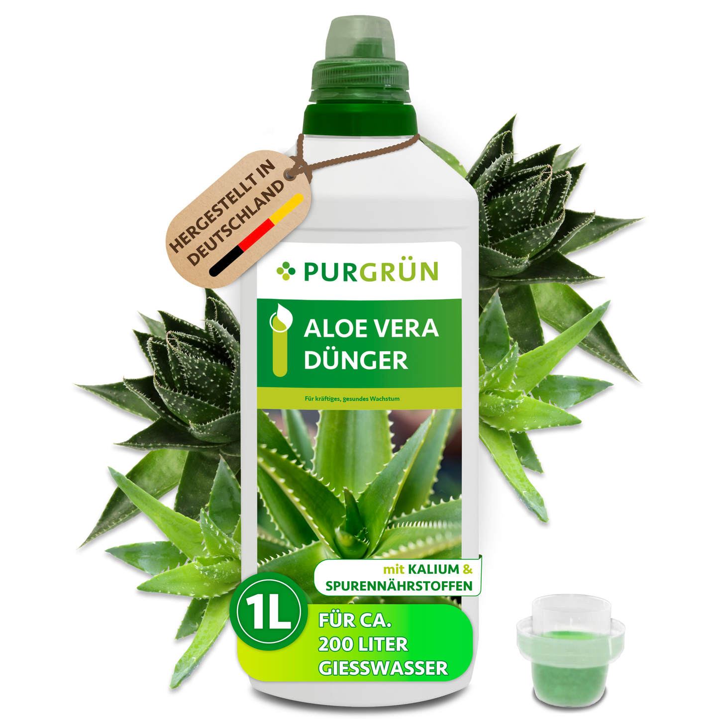 Purgrün Aloe-Vera-Dünger 1 Liter
