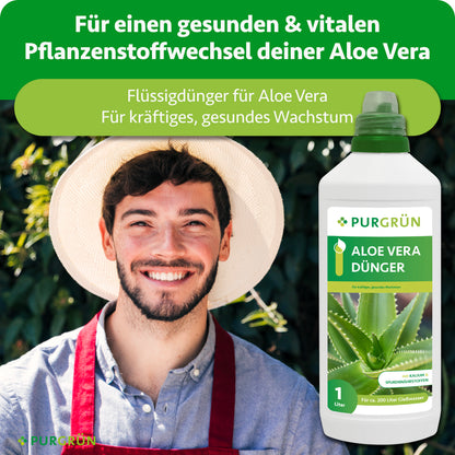 Purgrün Aloe-Vera-Dünger 1 Liter