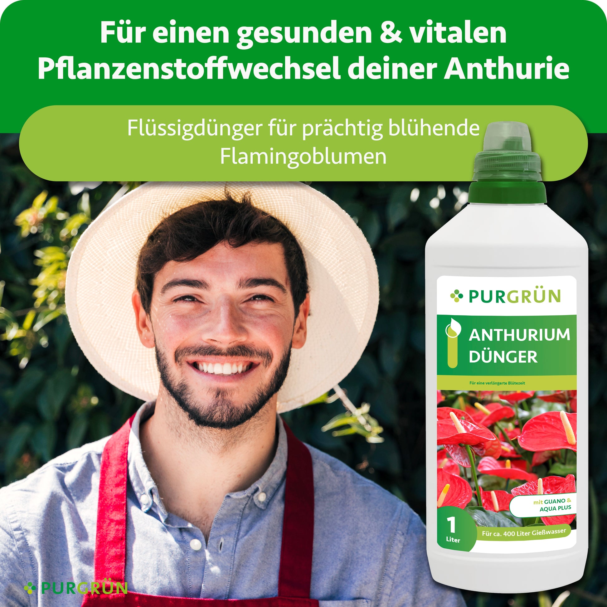 Purgrn Anthurium-Dnger 1 Liter