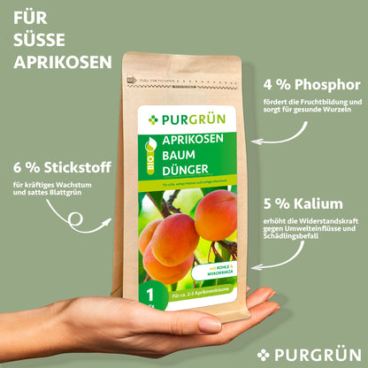 Bio-Aprikosenbaum-Dünger 1 kg