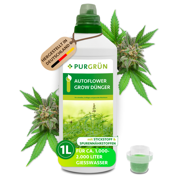 Autoflower-Grow-Dünger 1 Liter – Purgrün