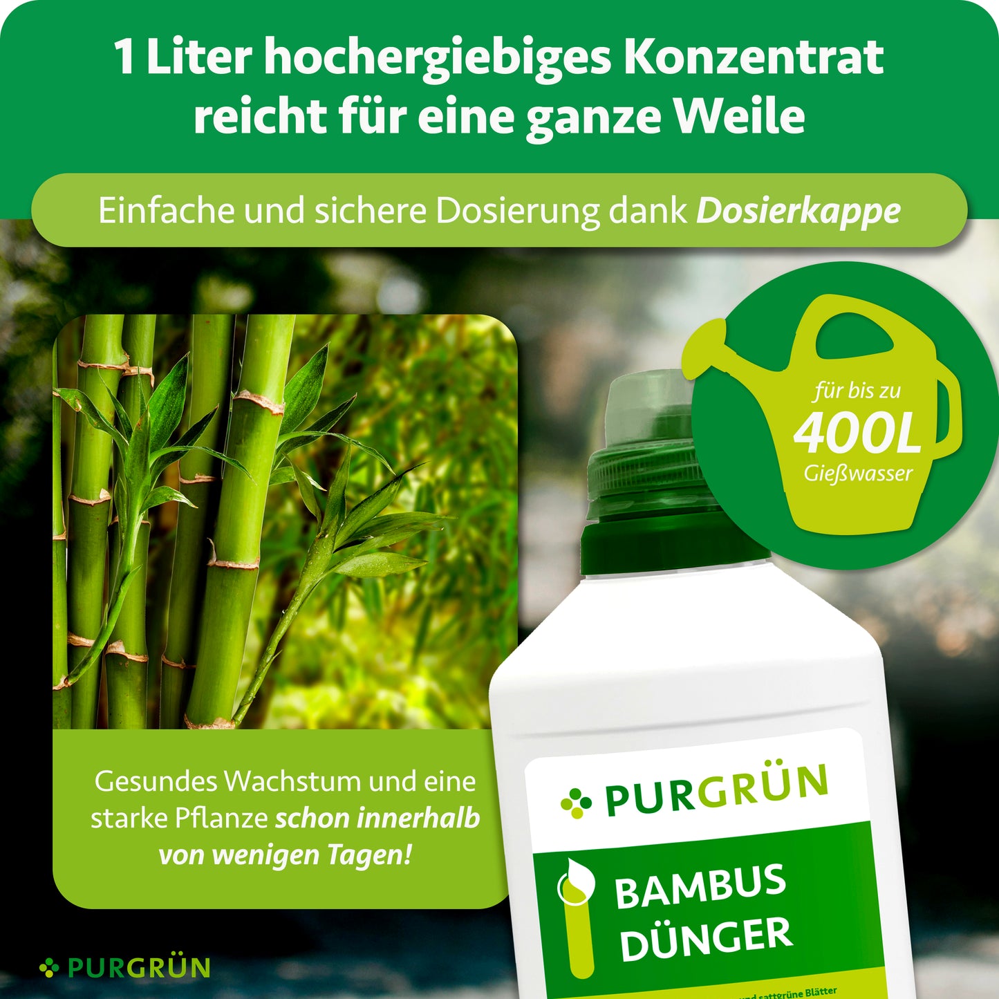 Bambusdünger 1 Liter