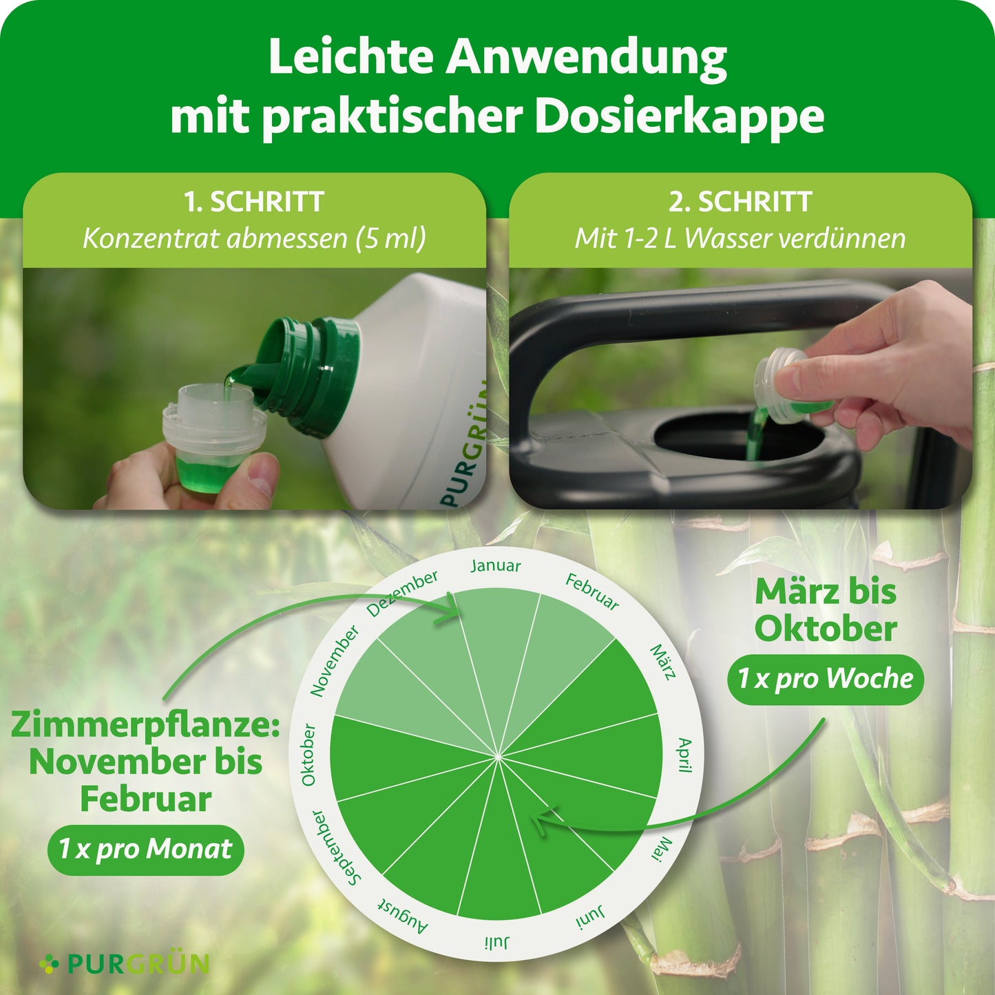 Bambusdünger 1 Liter