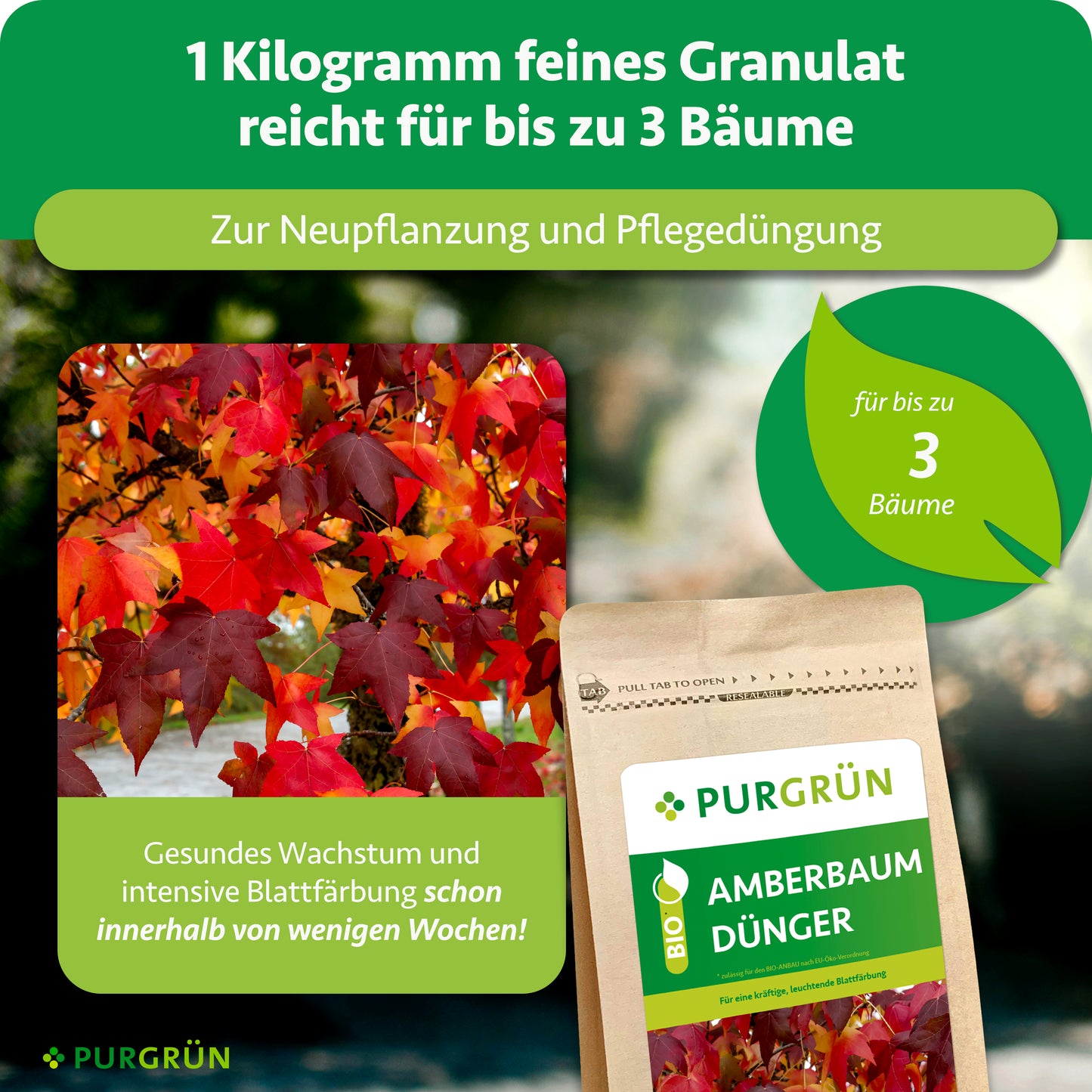 Bio-Amberbaum-Dünger 1 kg