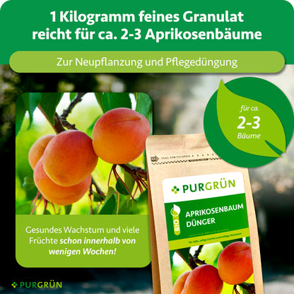Bio-Aprikosenbaum-Dünger 1 kg