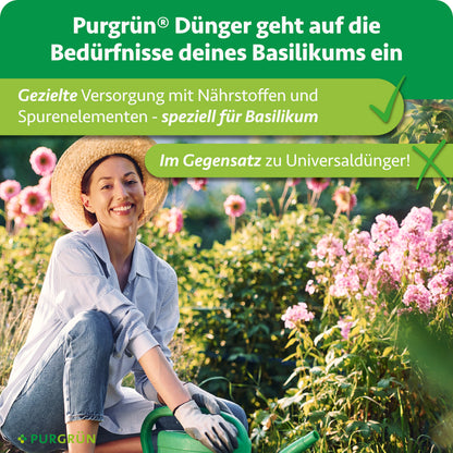 basilikum dünger Purgrün Bio-Basilikum-Dünger 1 Liter