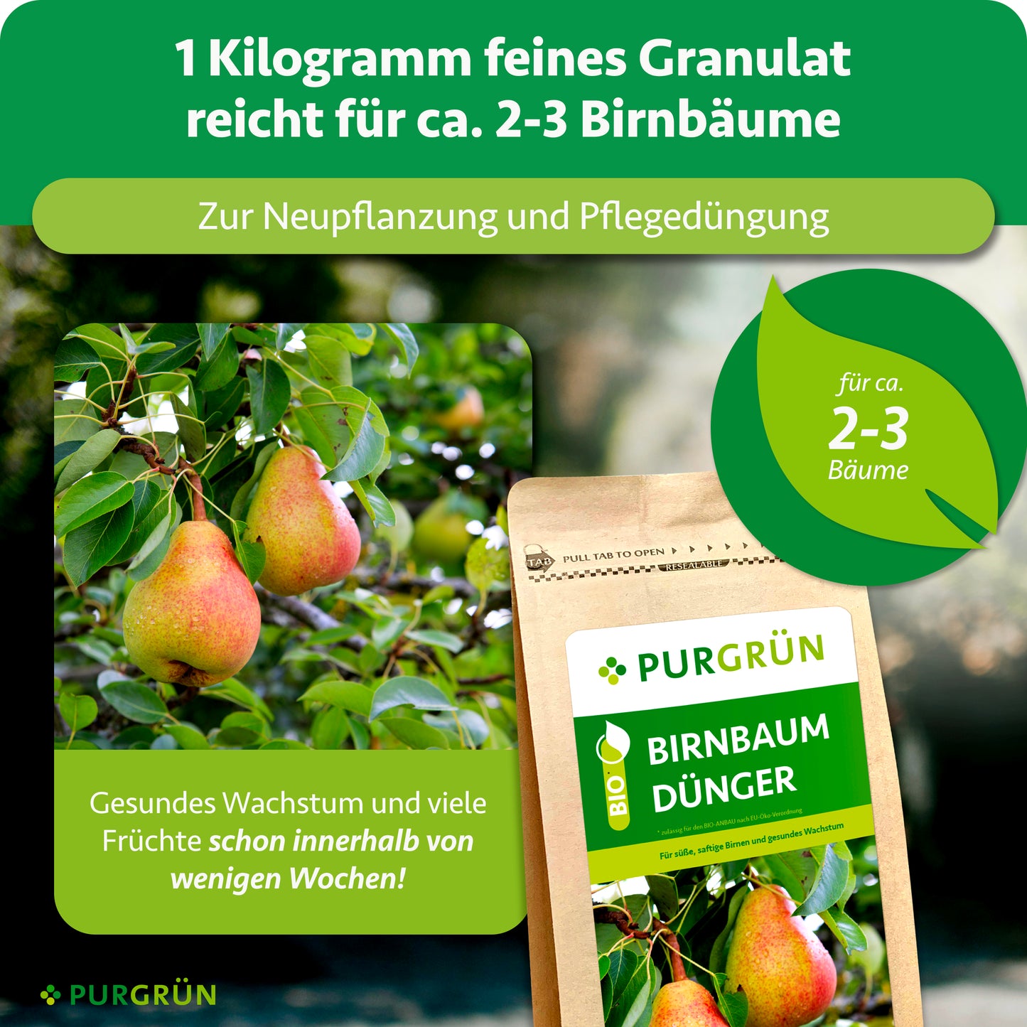 Bio-Birnbaum-Dünger 1 kg